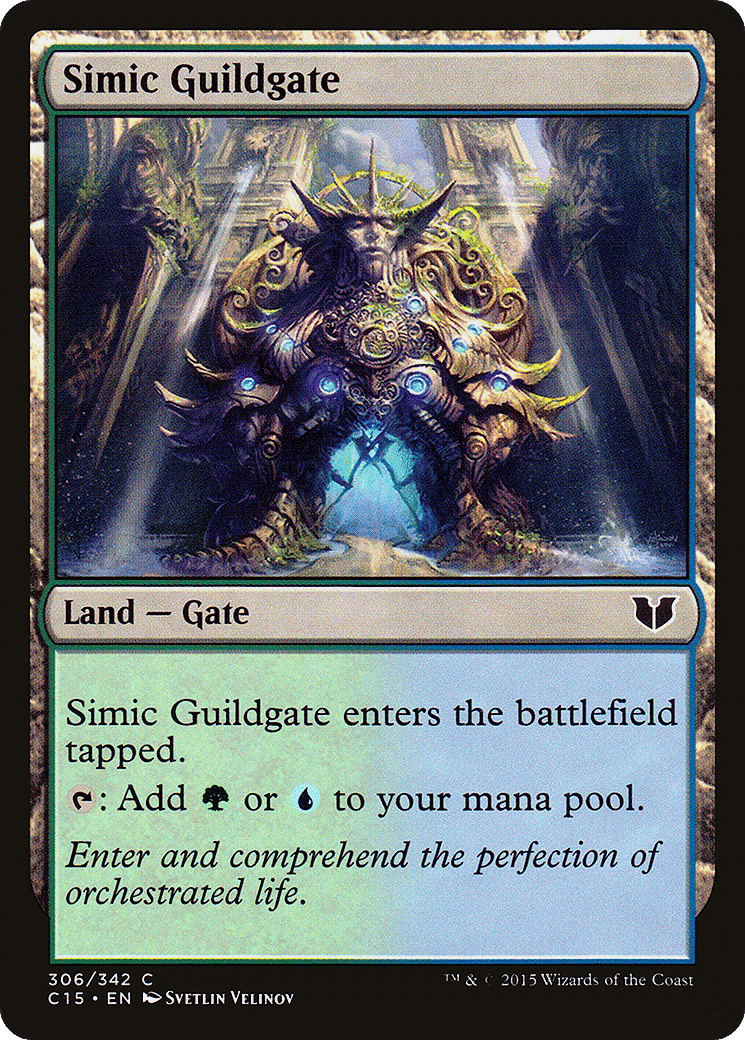 Simic Guildgate — Commander 2015 — Magic: The Gathering