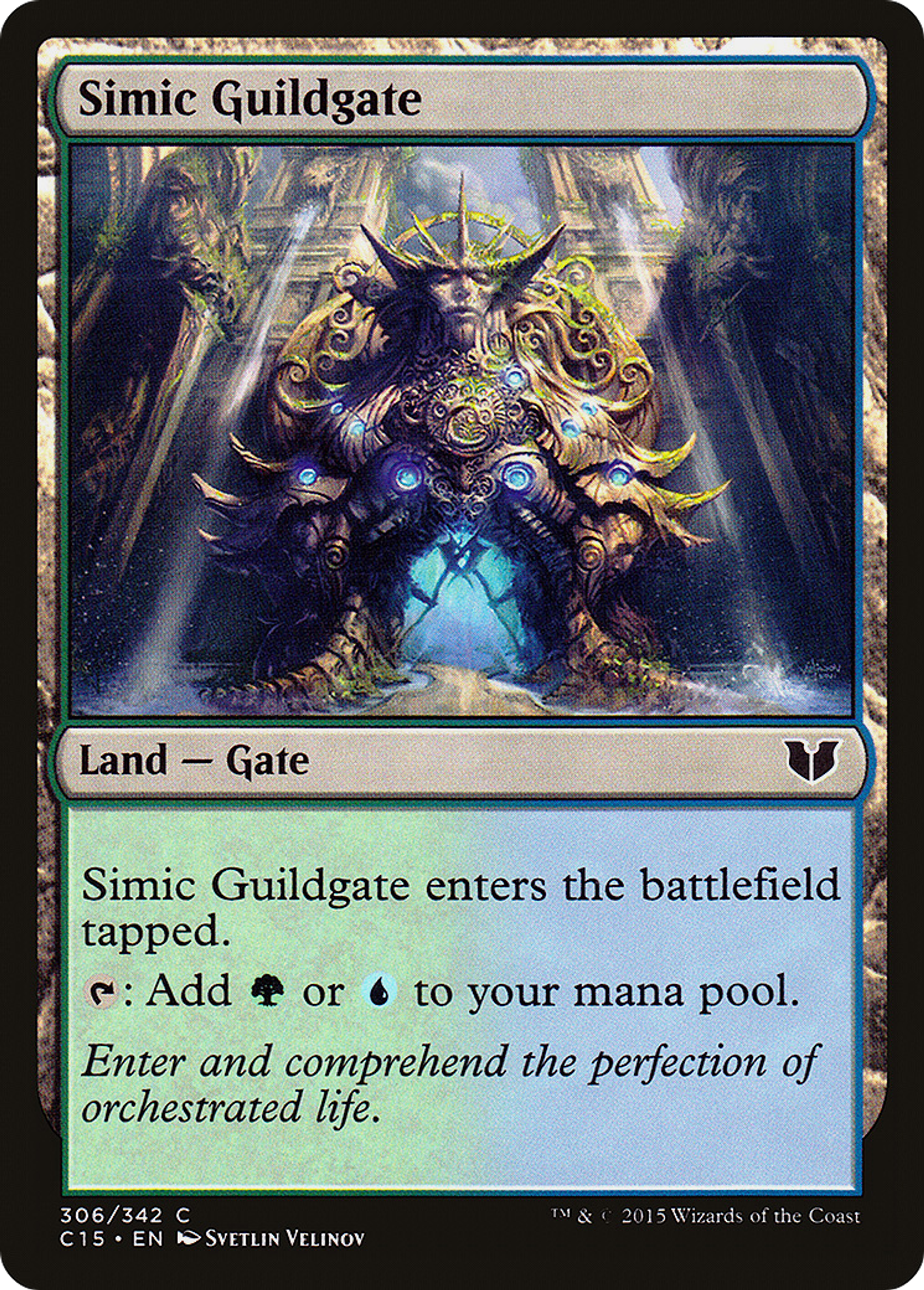 Simic Guildgate — Commander 2015 — Magic: The Gathering