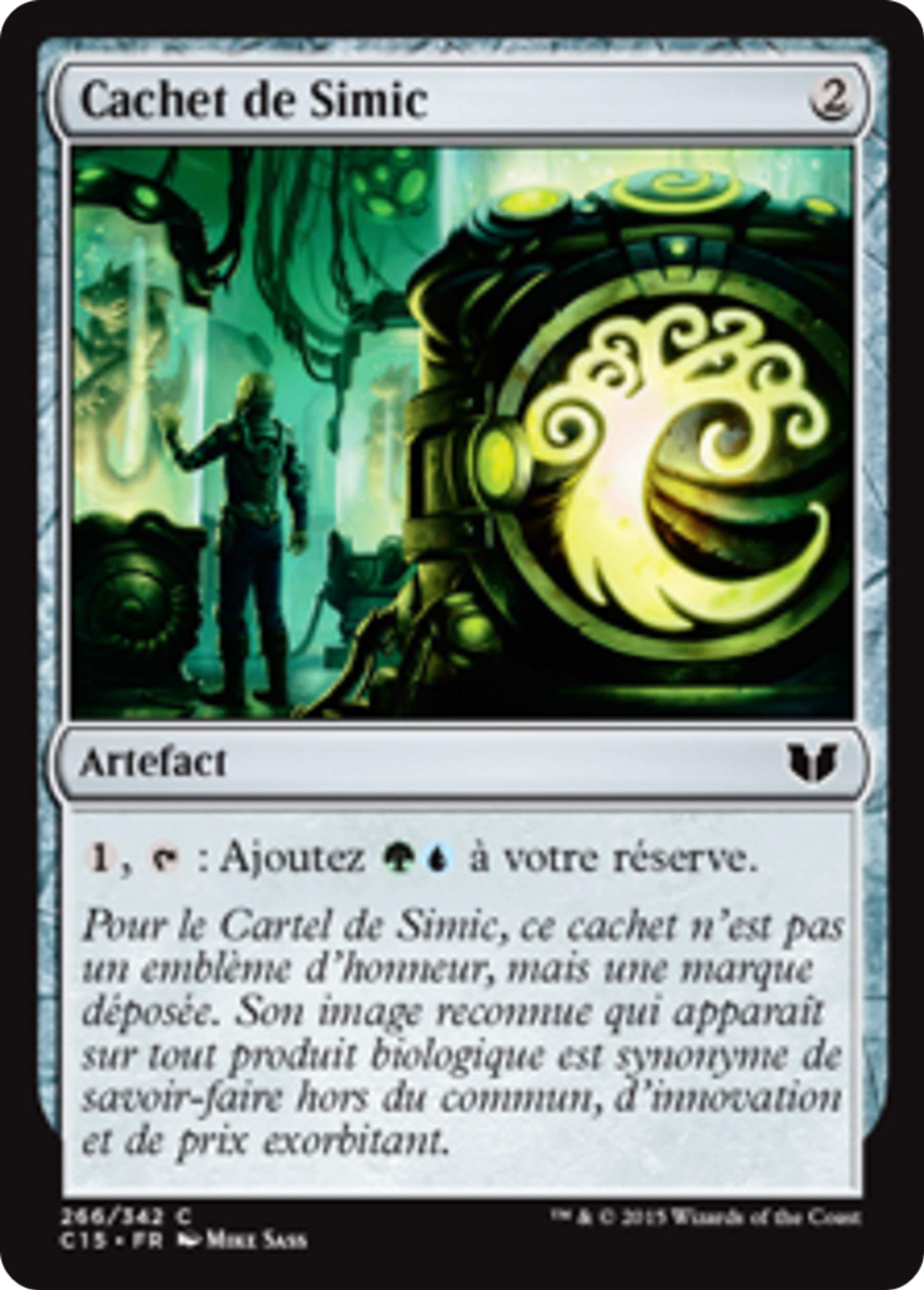 Cachet de Simic — Commander 2015 — Magic: The Gathering