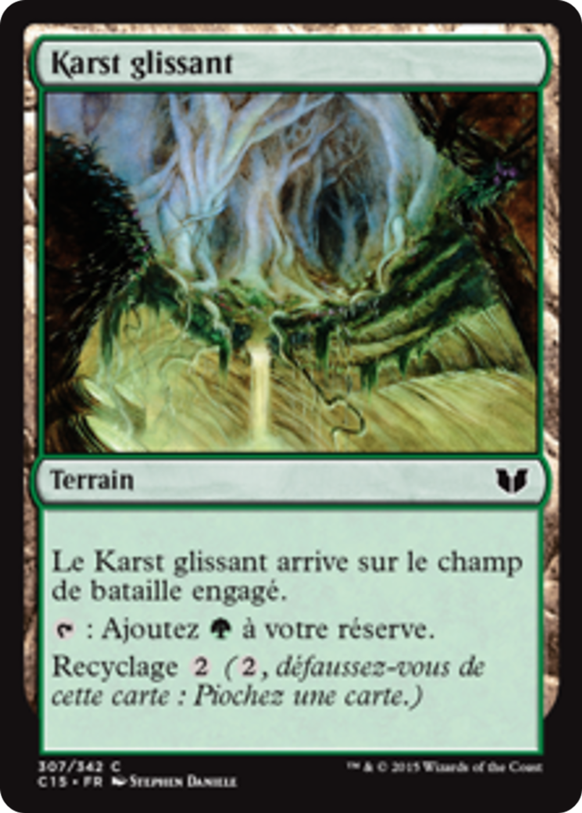Karst glissant — Commander 2015 — Magic: The Gathering