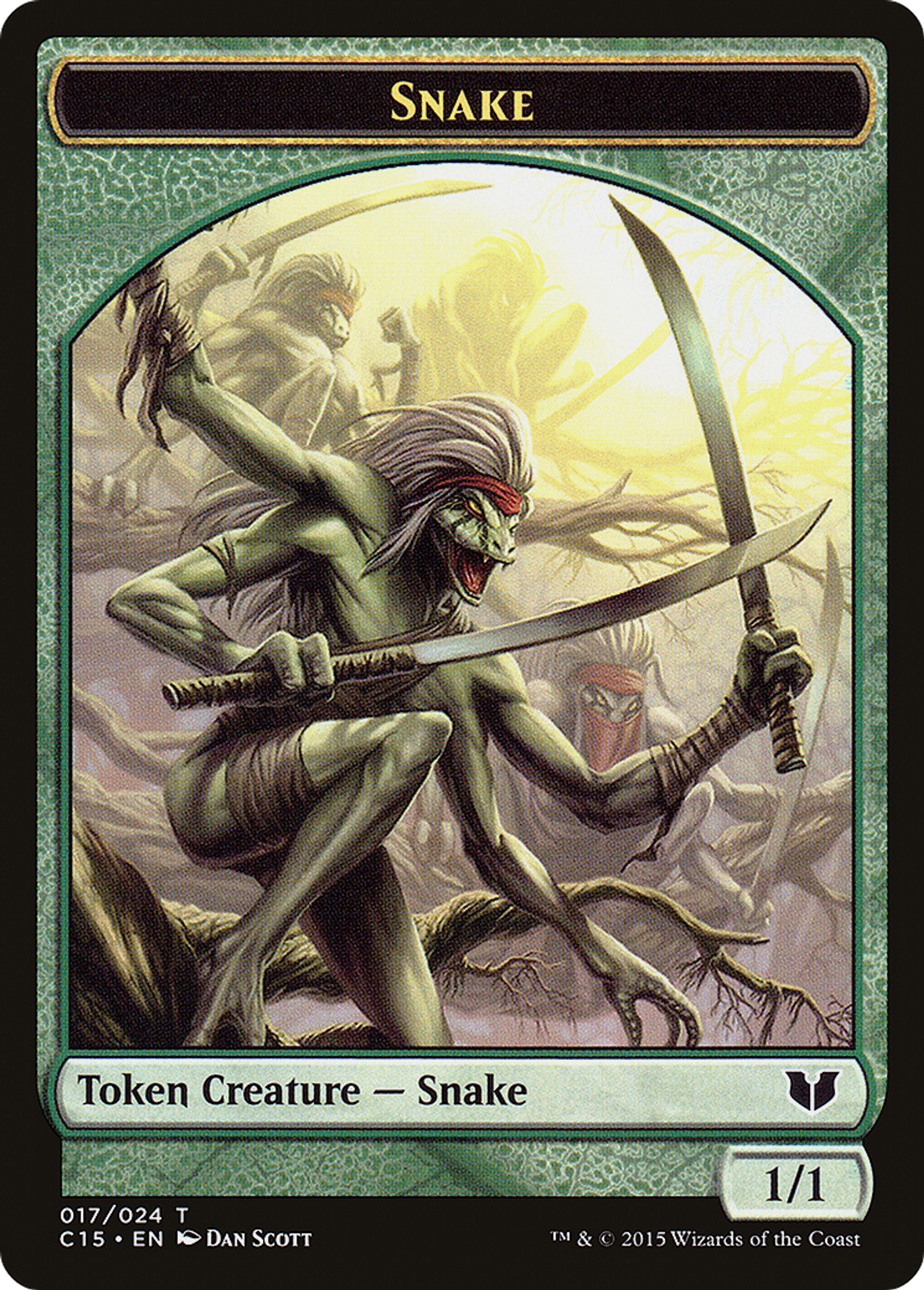Snake — Commander 2015 — Magic: The Gathering