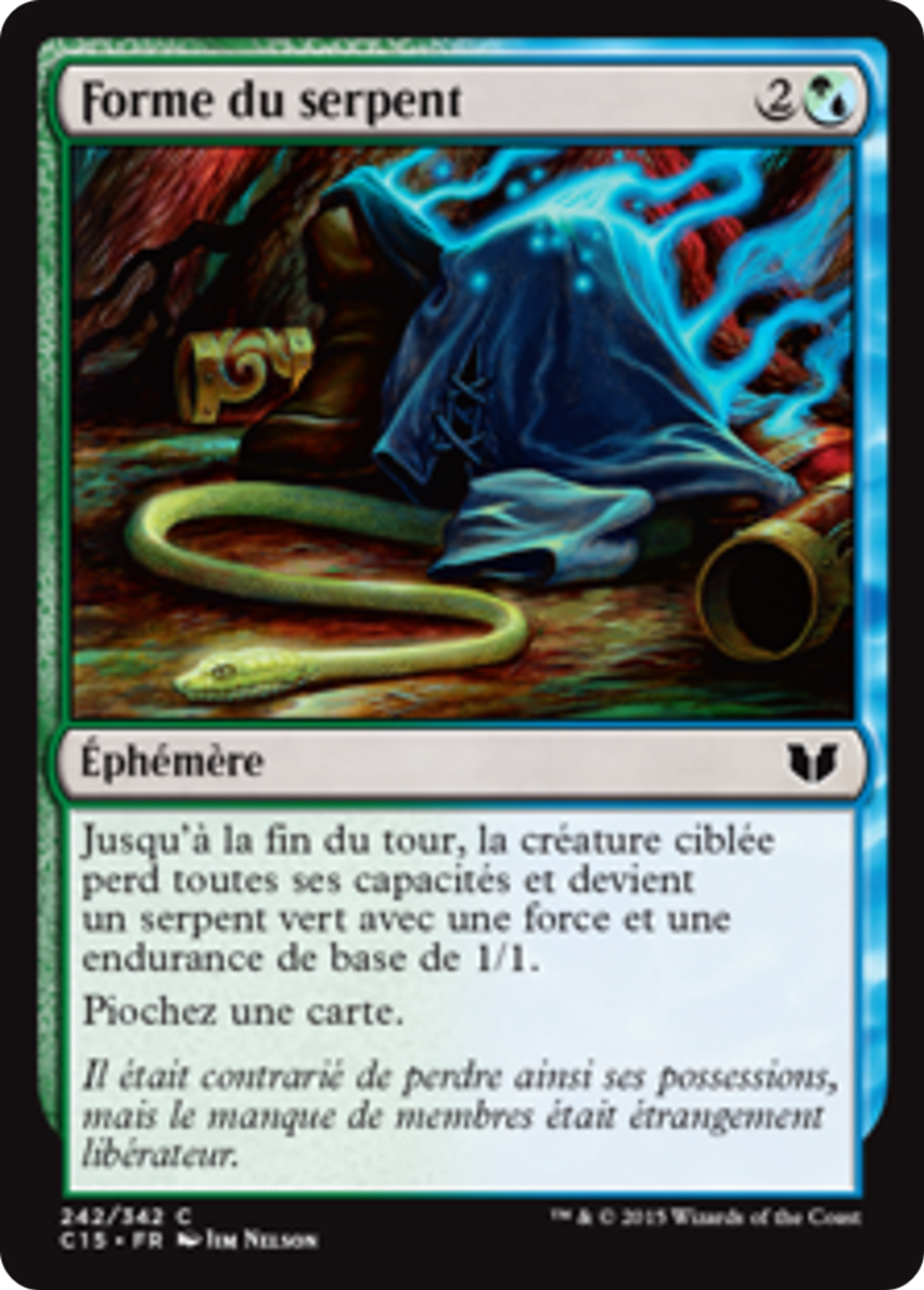 Forme du serpent — Commander 2015 — Magic: The Gathering