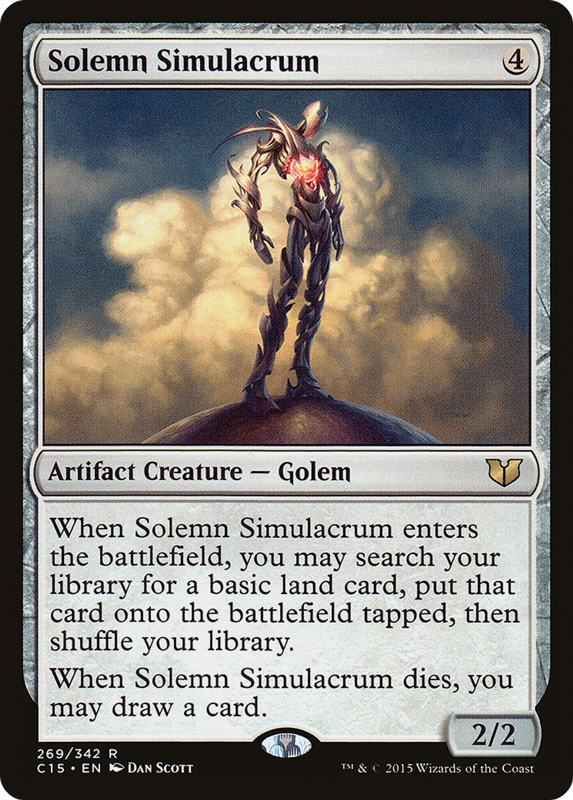 Solemn Simulacrum — Commander 2015 — Magic: The Gathering