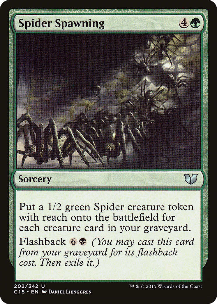 Spider Spawning — Commander 2015 — Magic: The Gathering