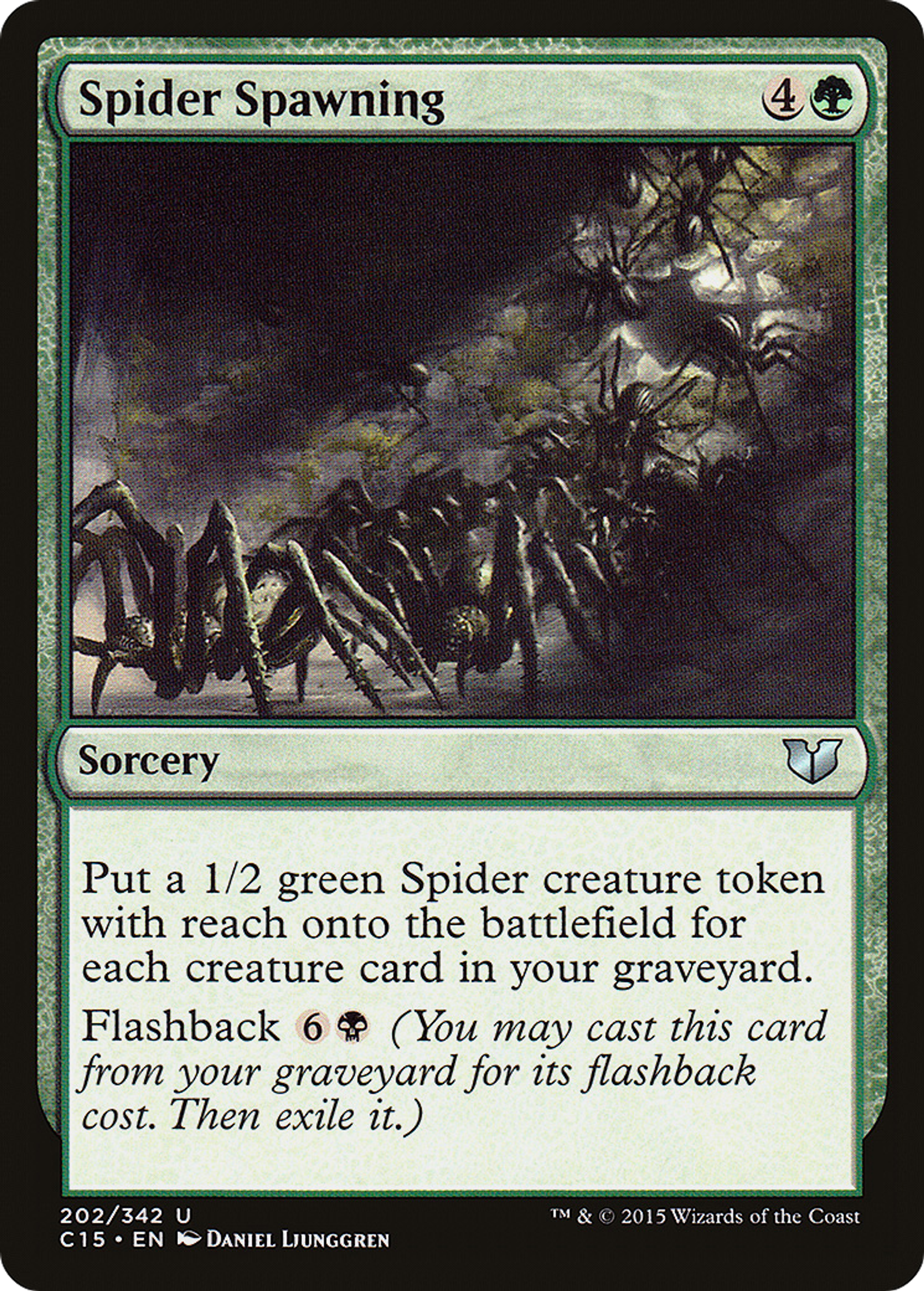 Spider Spawning — Commander 2015 — Magic: The Gathering