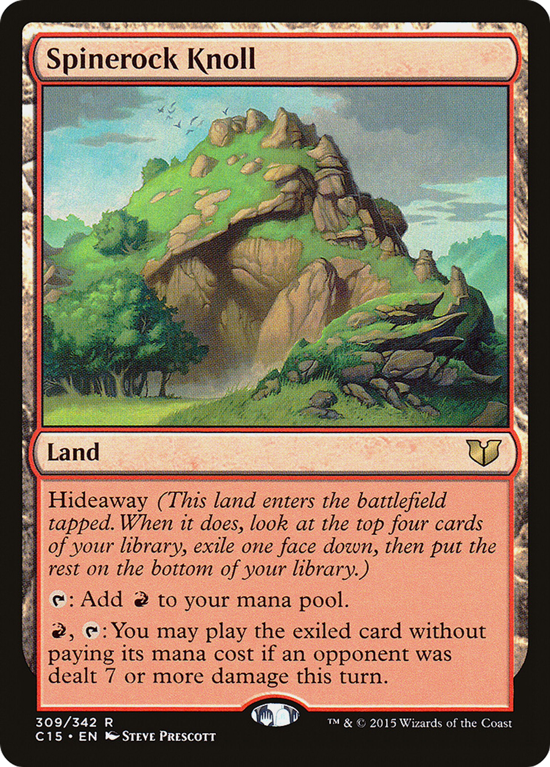 Spinerock Knoll — Commander 2015 — Magic: The Gathering