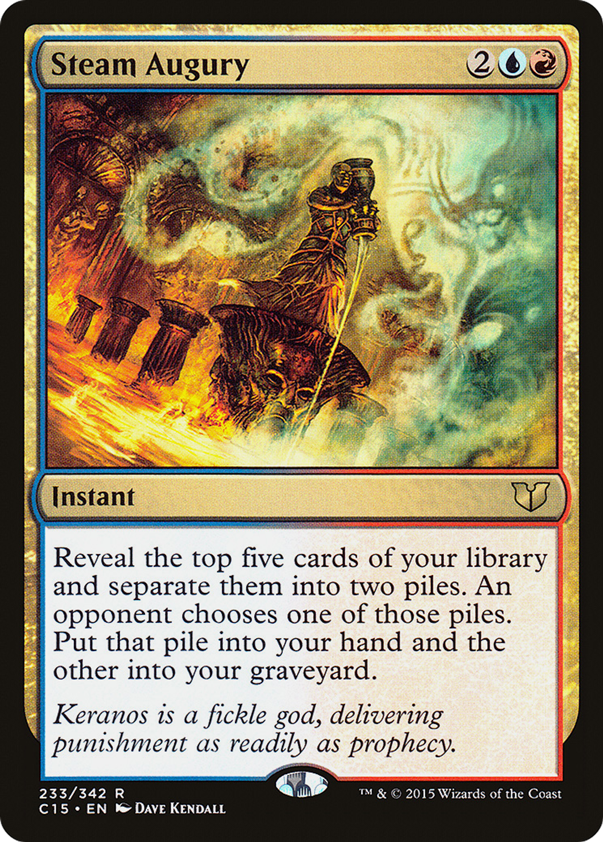Augure de vapeur — Commander 2015 — Magic: The Gathering