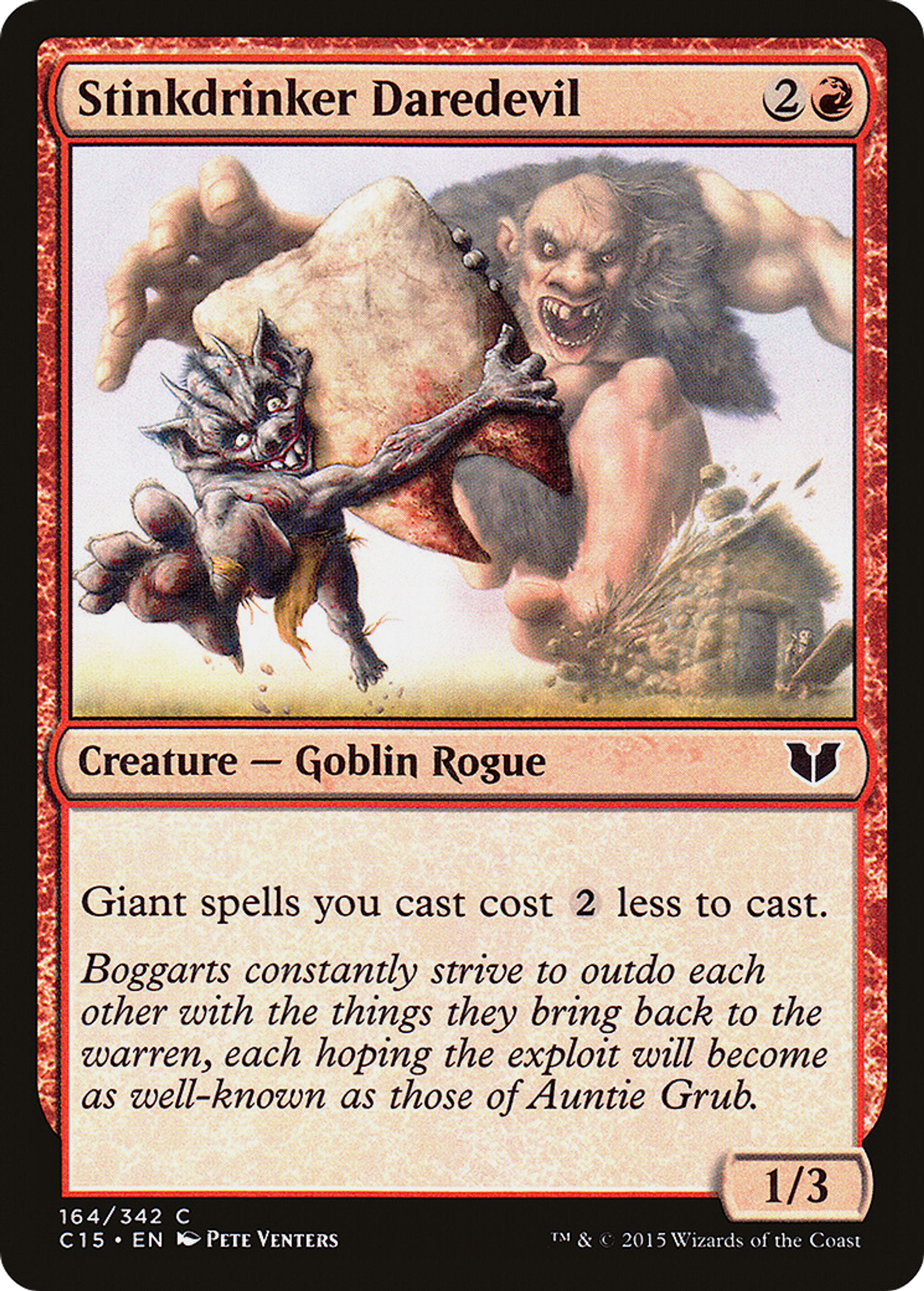 Stinkdrinker Daredevil — Commander 2015 — Magic: The Gathering