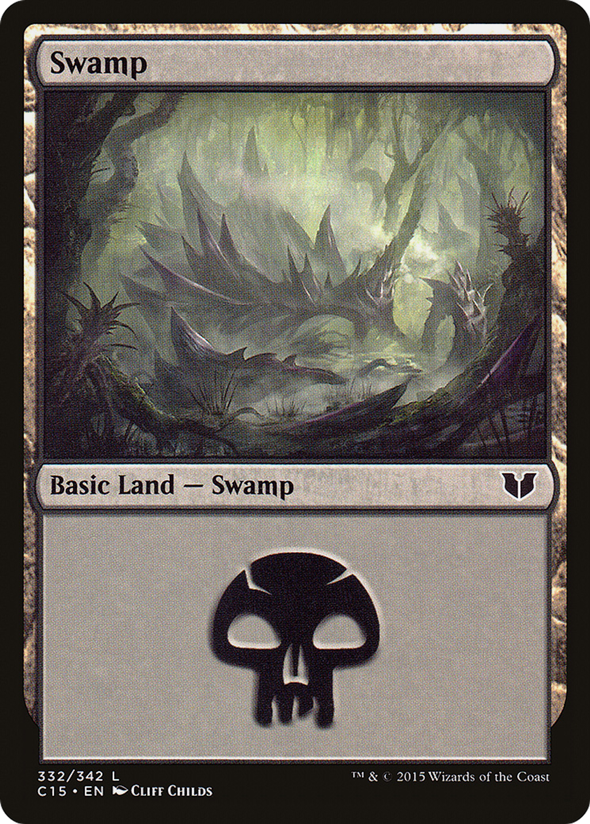 Swamp — Commander 2015 — Magic: The Gathering