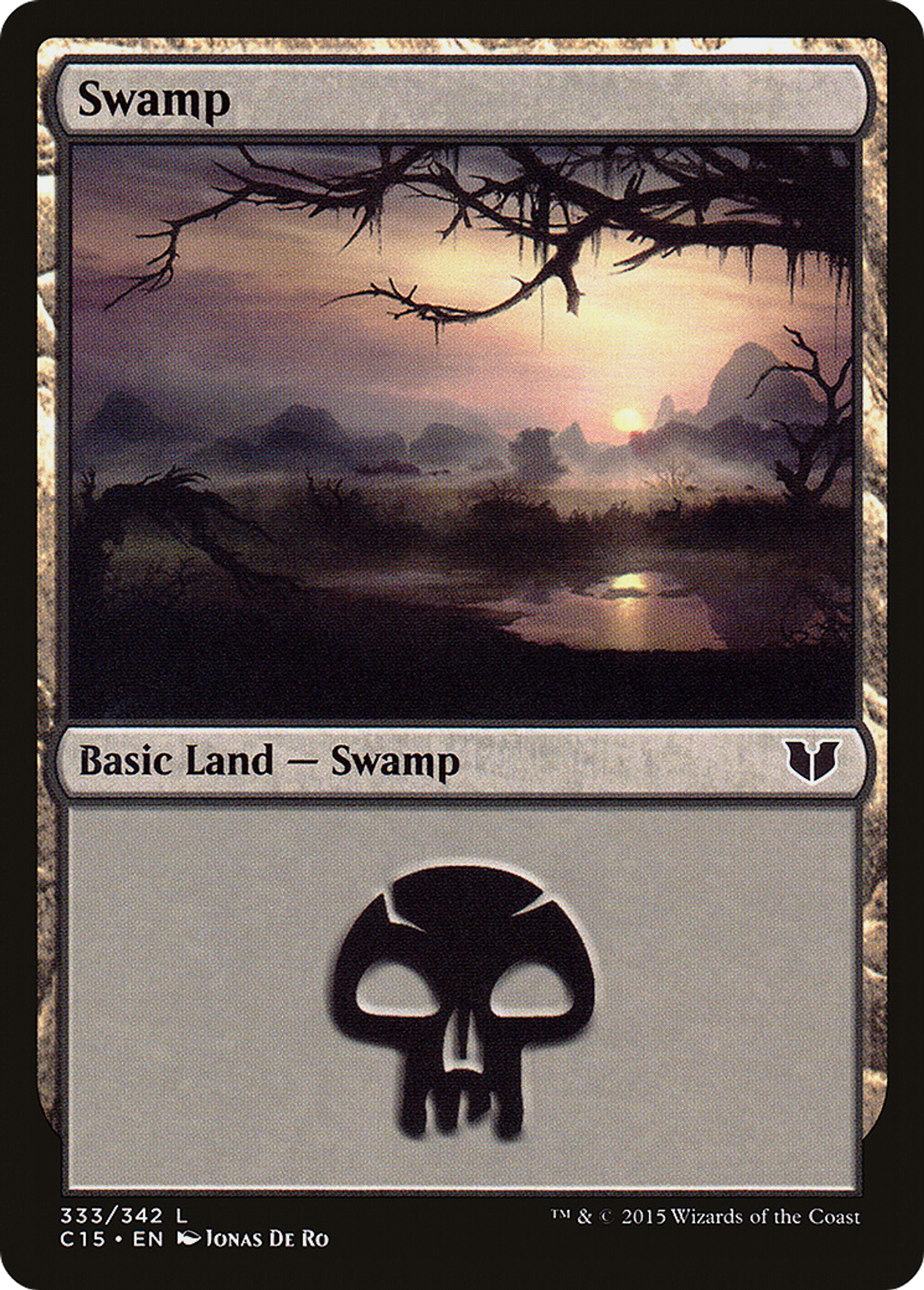 Swamp — Commander 2015 — Magic: The Gathering
