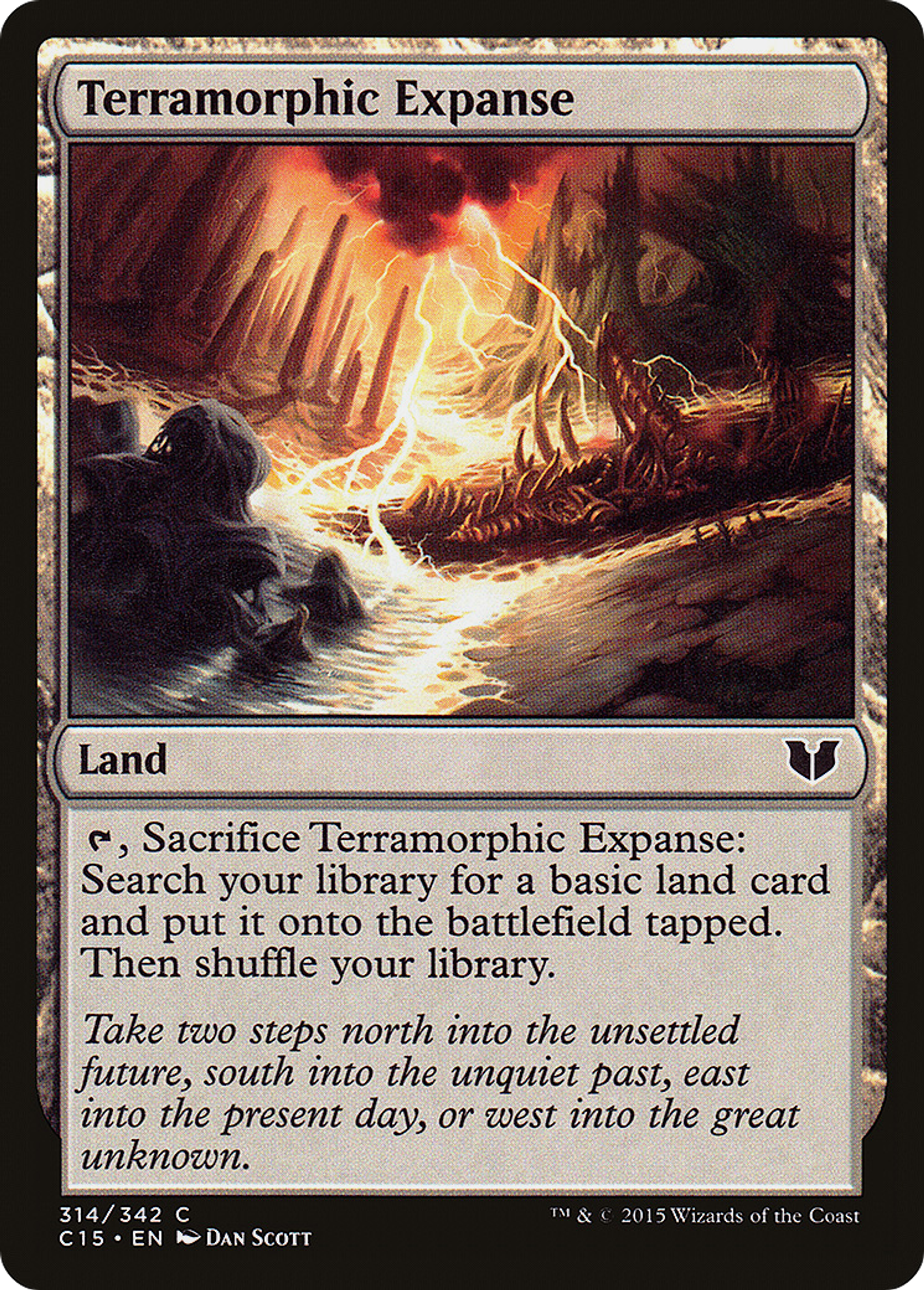 Immensité terramorphe — Commander 2015 — Magic: The Gathering