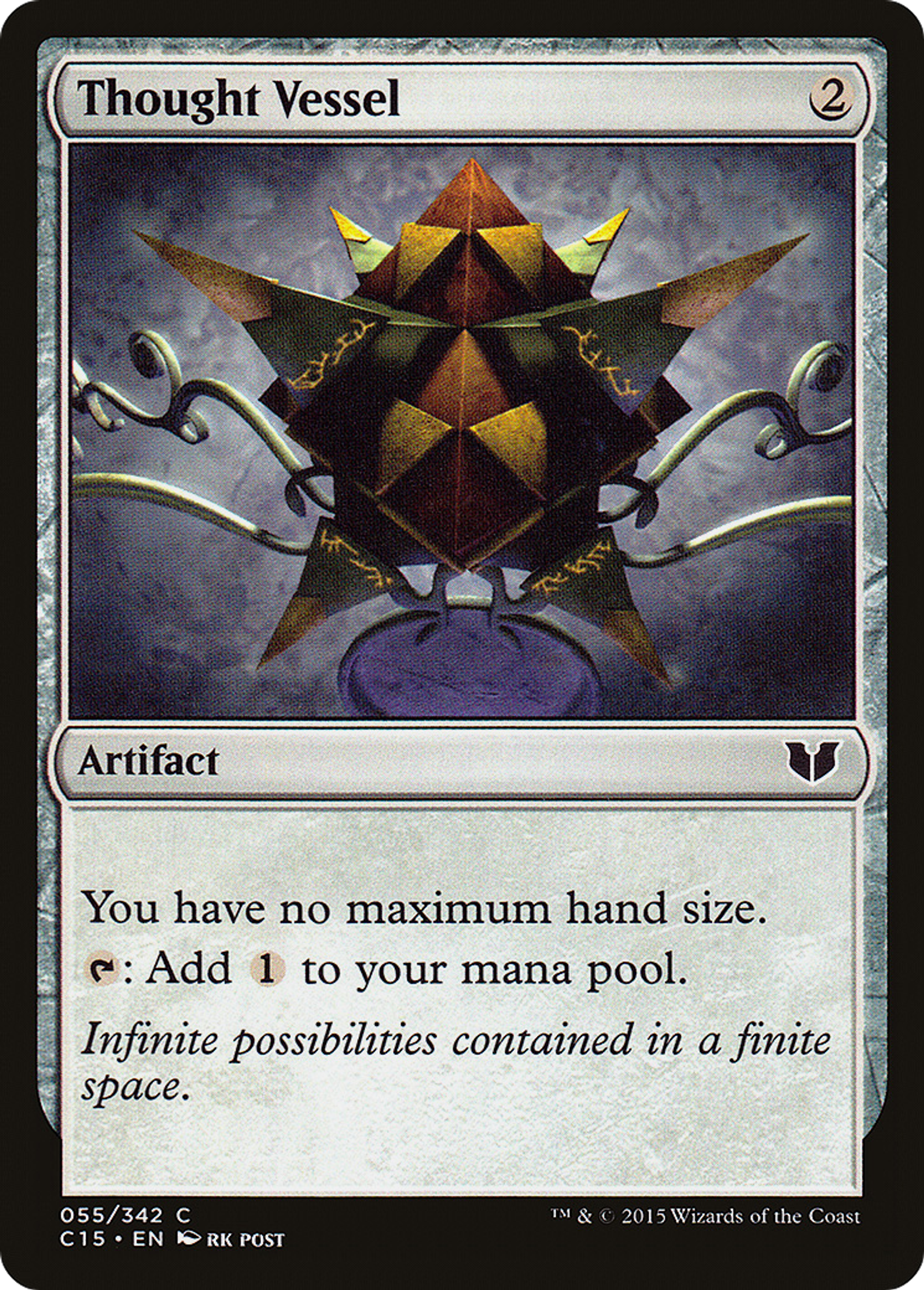 Thought Vessel — Commander 2015 — Magic: The Gathering