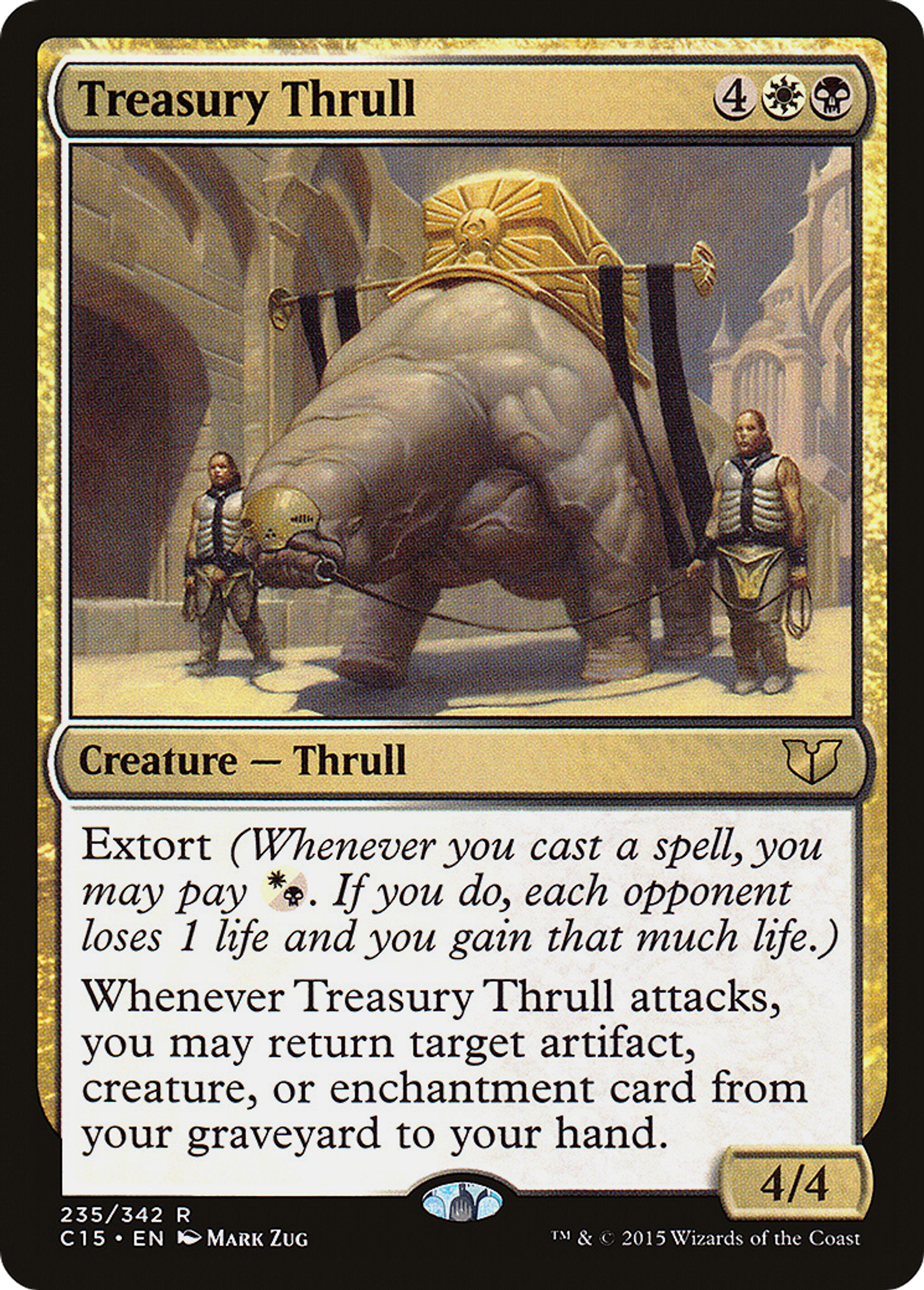 Treasury Thrull — Commander 2015 — Magic: The Gathering
