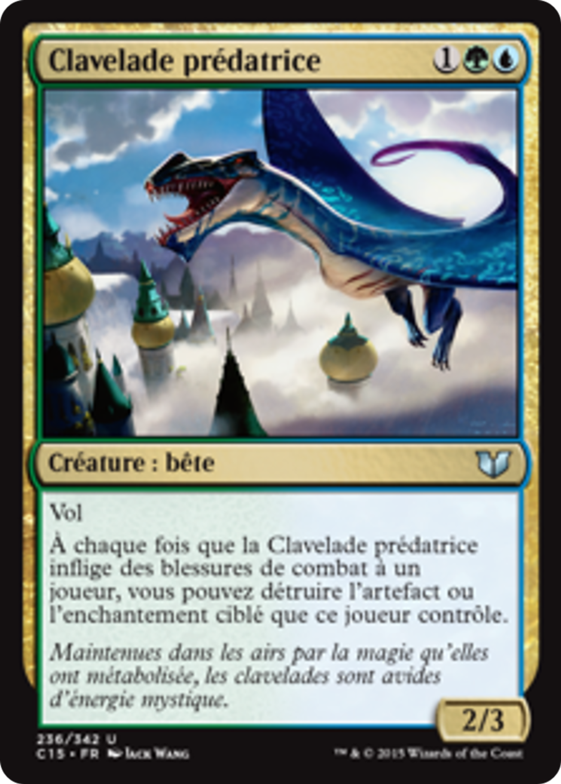 Clavelade prédatrice — Commander 2015 — Magic: The Gathering