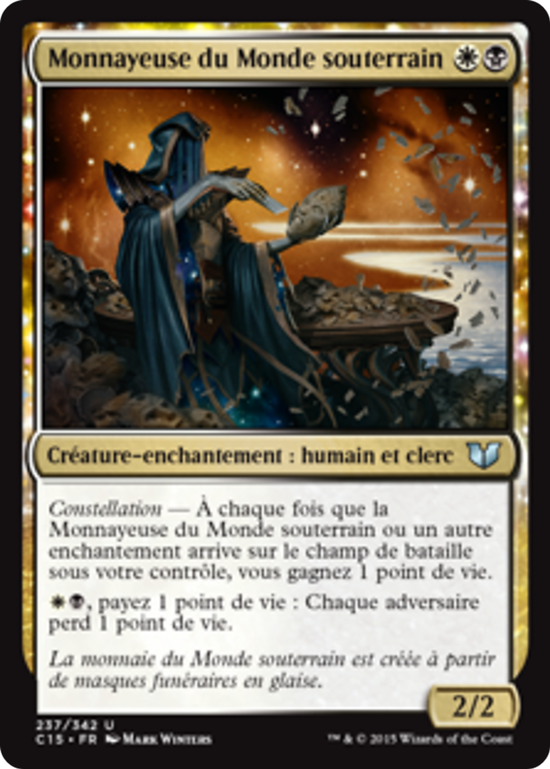Monnayeuse du Monde souterrain — Commander 2015 — Magic: The Gathering