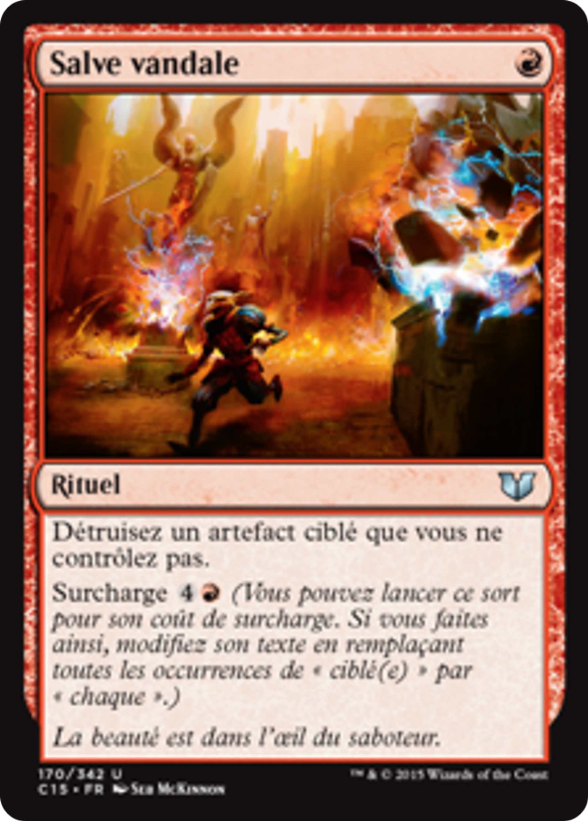 Salve vandale — Commander 2015 — Magic: The Gathering