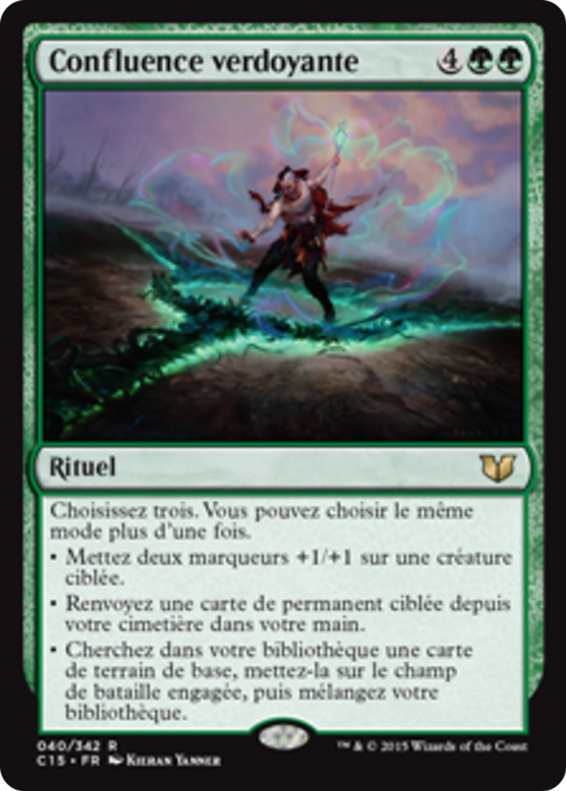 Confluence verdoyante — Commander 2015 — Magic: The Gathering