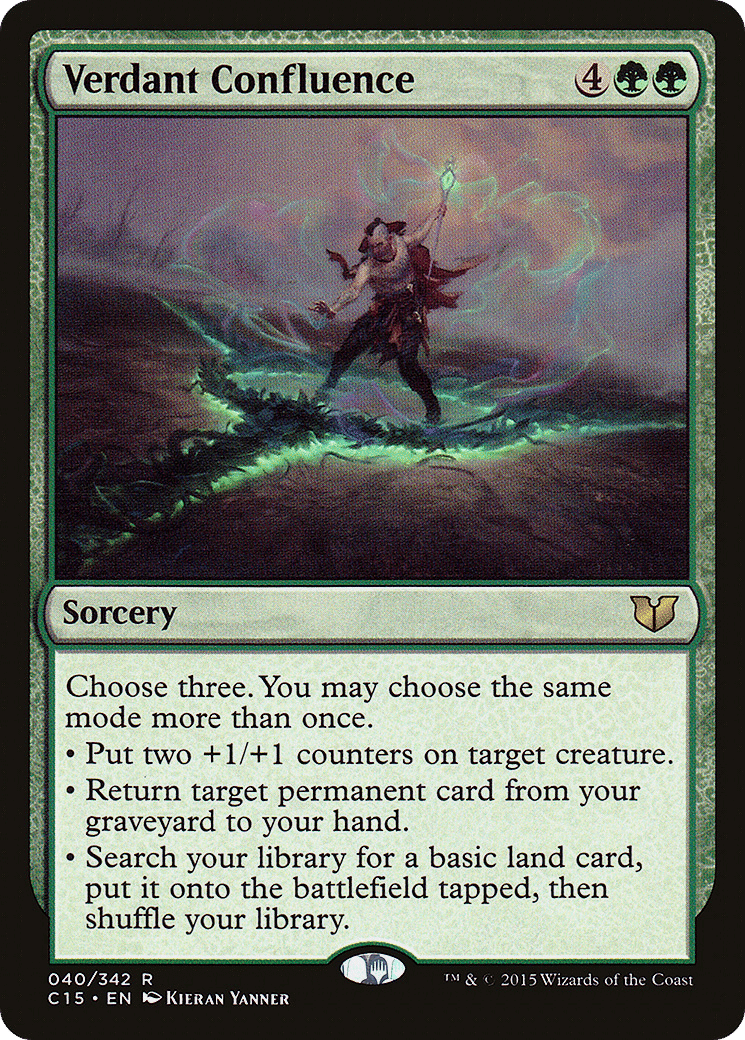 Verdant Confluence — Commander 2015 — Magic: The Gathering