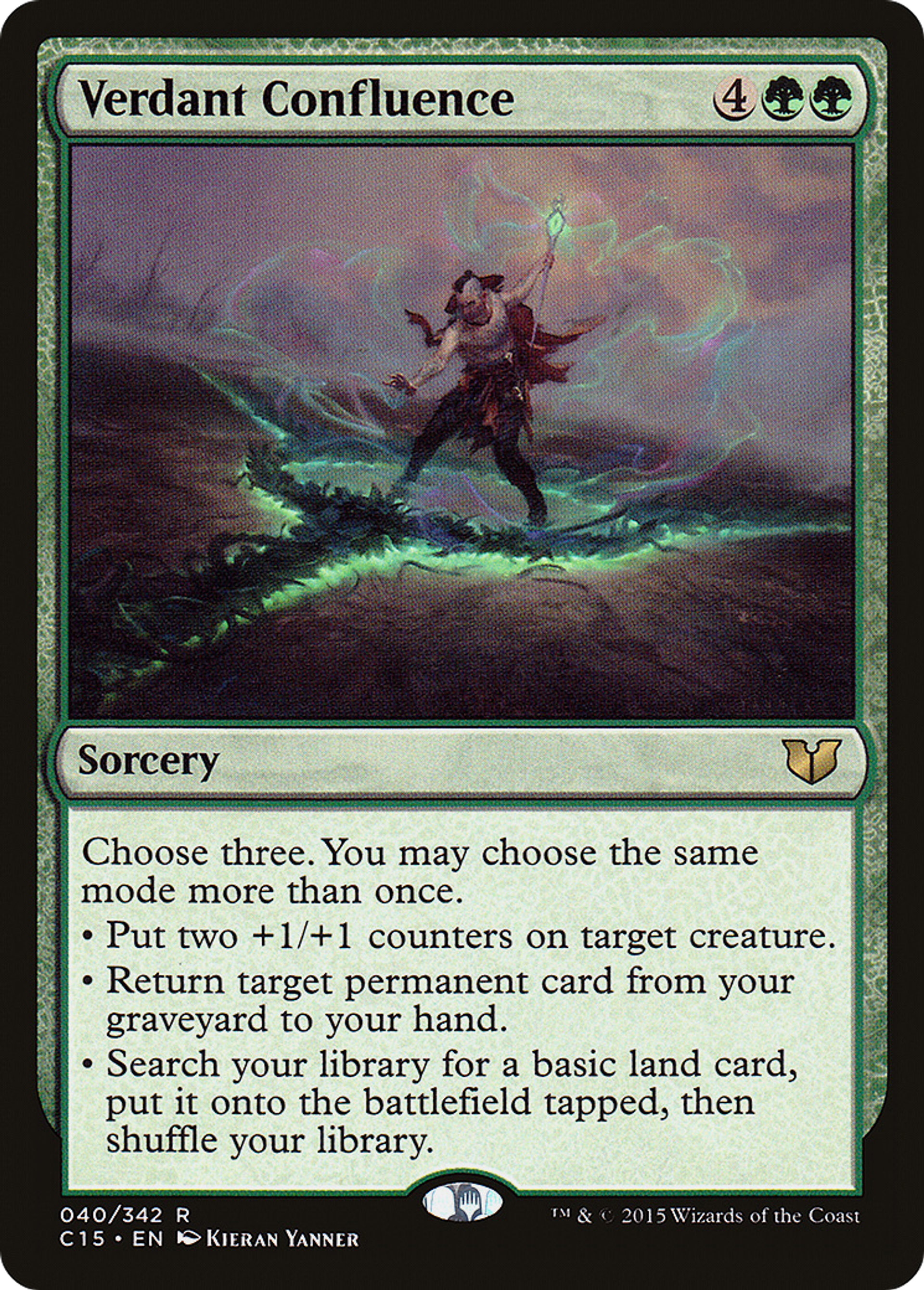Verdant Confluence — Commander 2015 — Magic: The Gathering