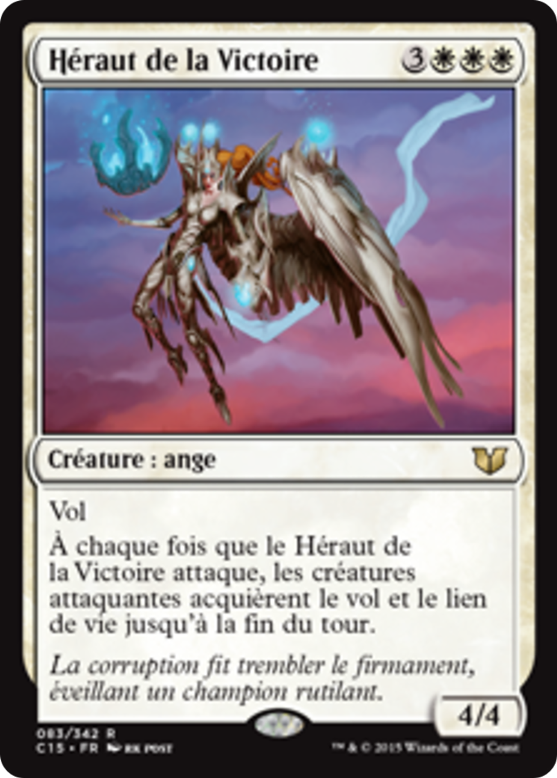 Héraut de la Victoire — Commander 2015 — Magic: The Gathering