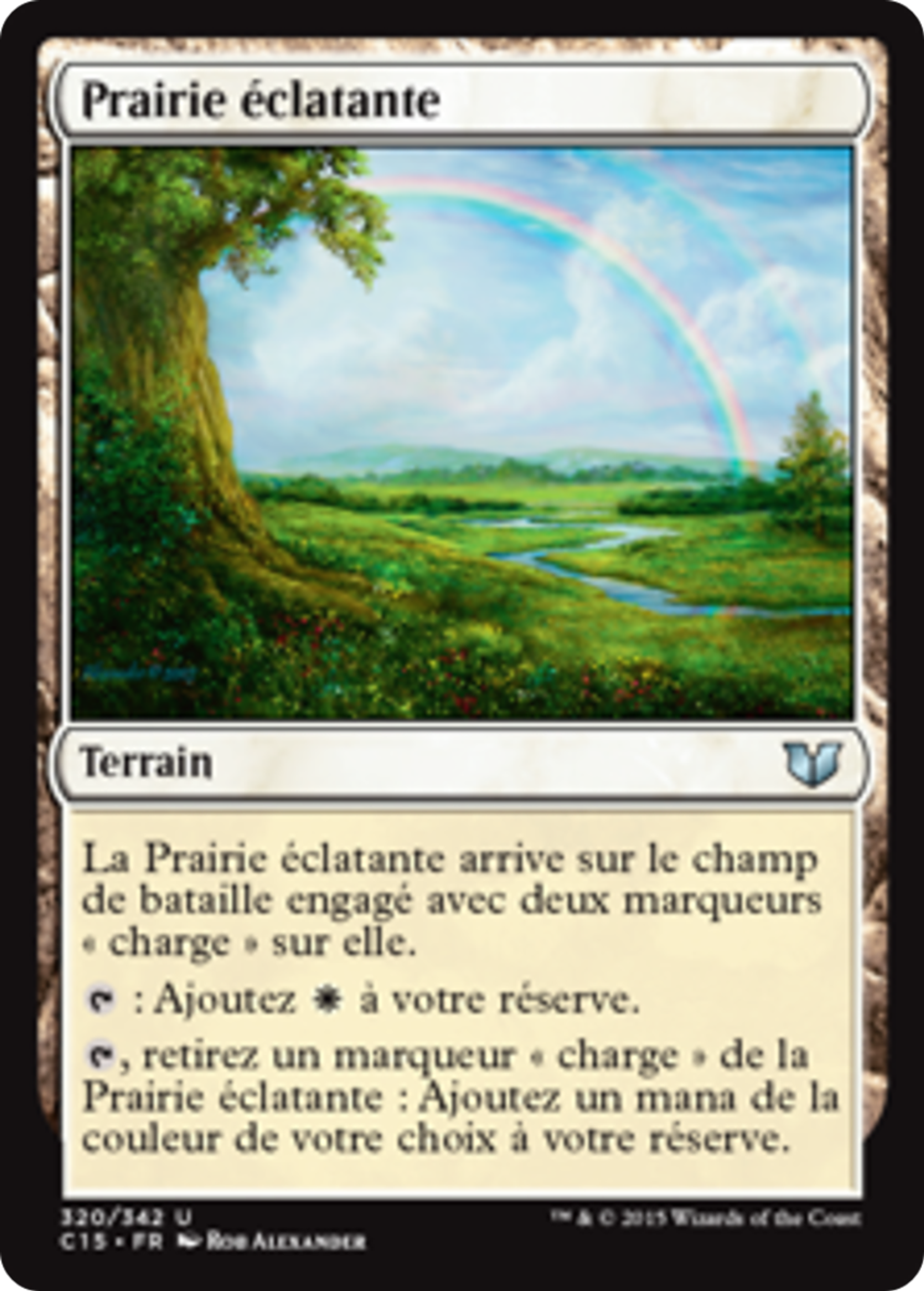 Prairie éclatante — Commander 2015 — Magic: The Gathering