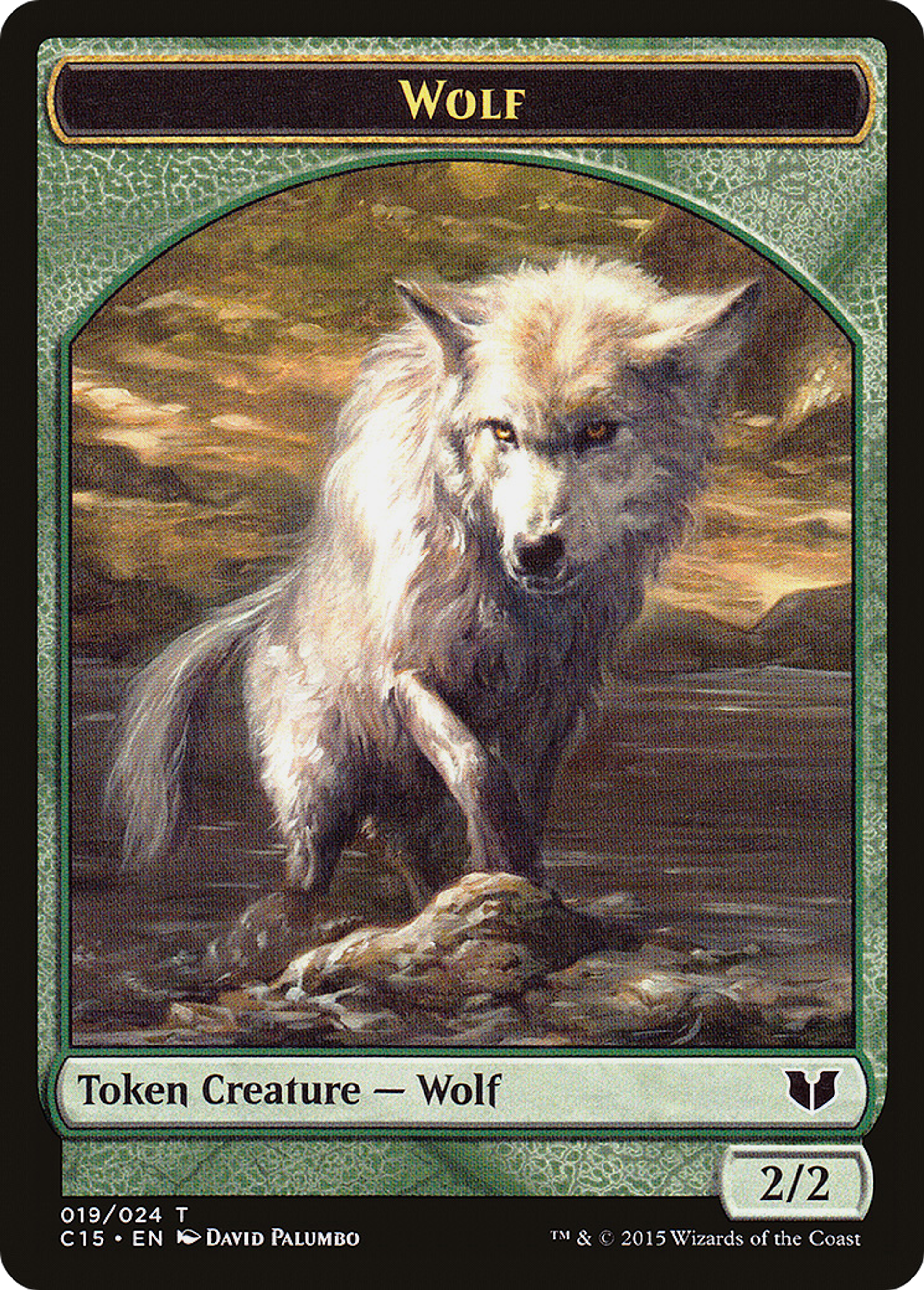 Wolf — Commander 2015 — Magic: The Gathering