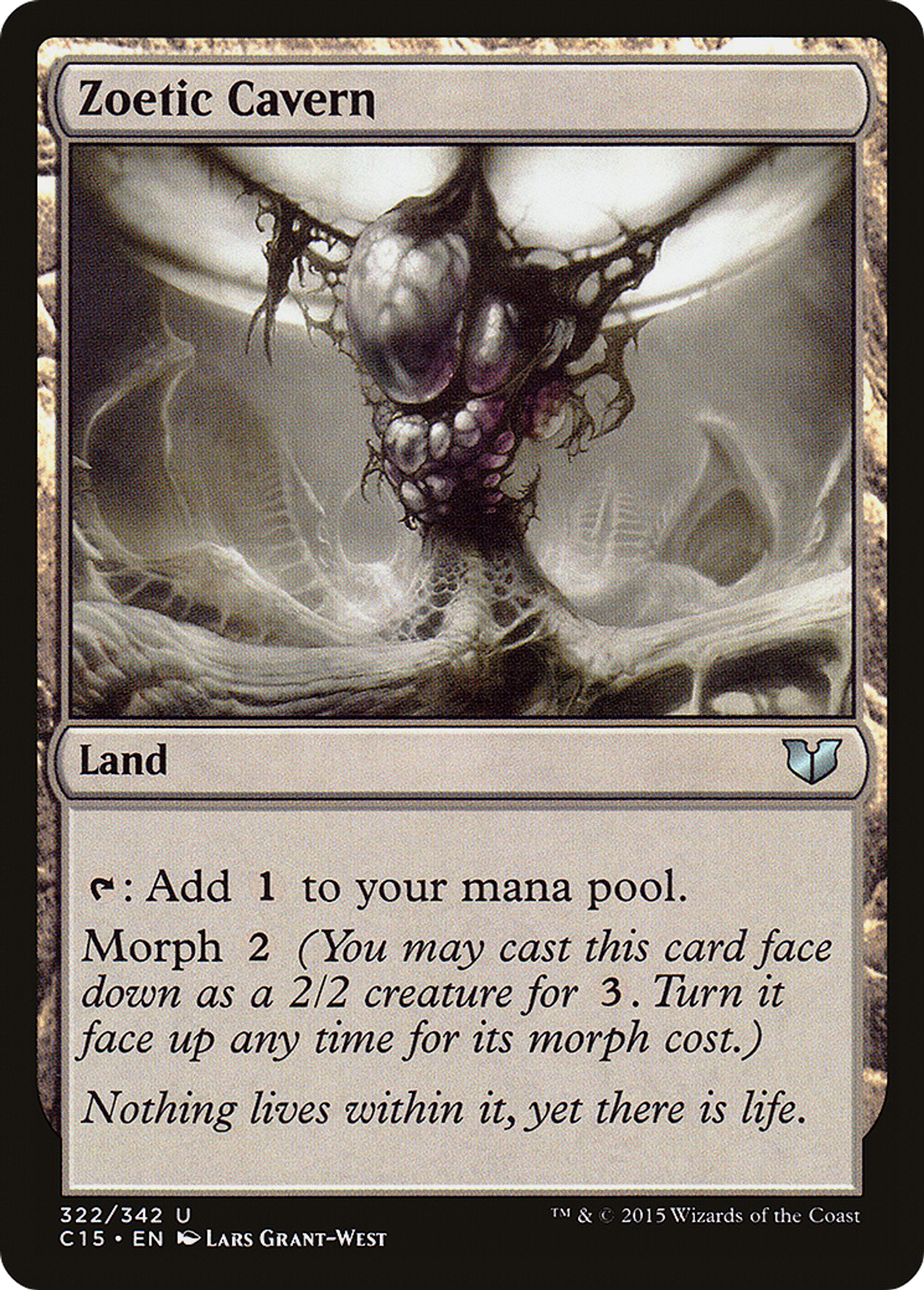 Zoetic Cavern — Commander 2015 — Magic: The Gathering