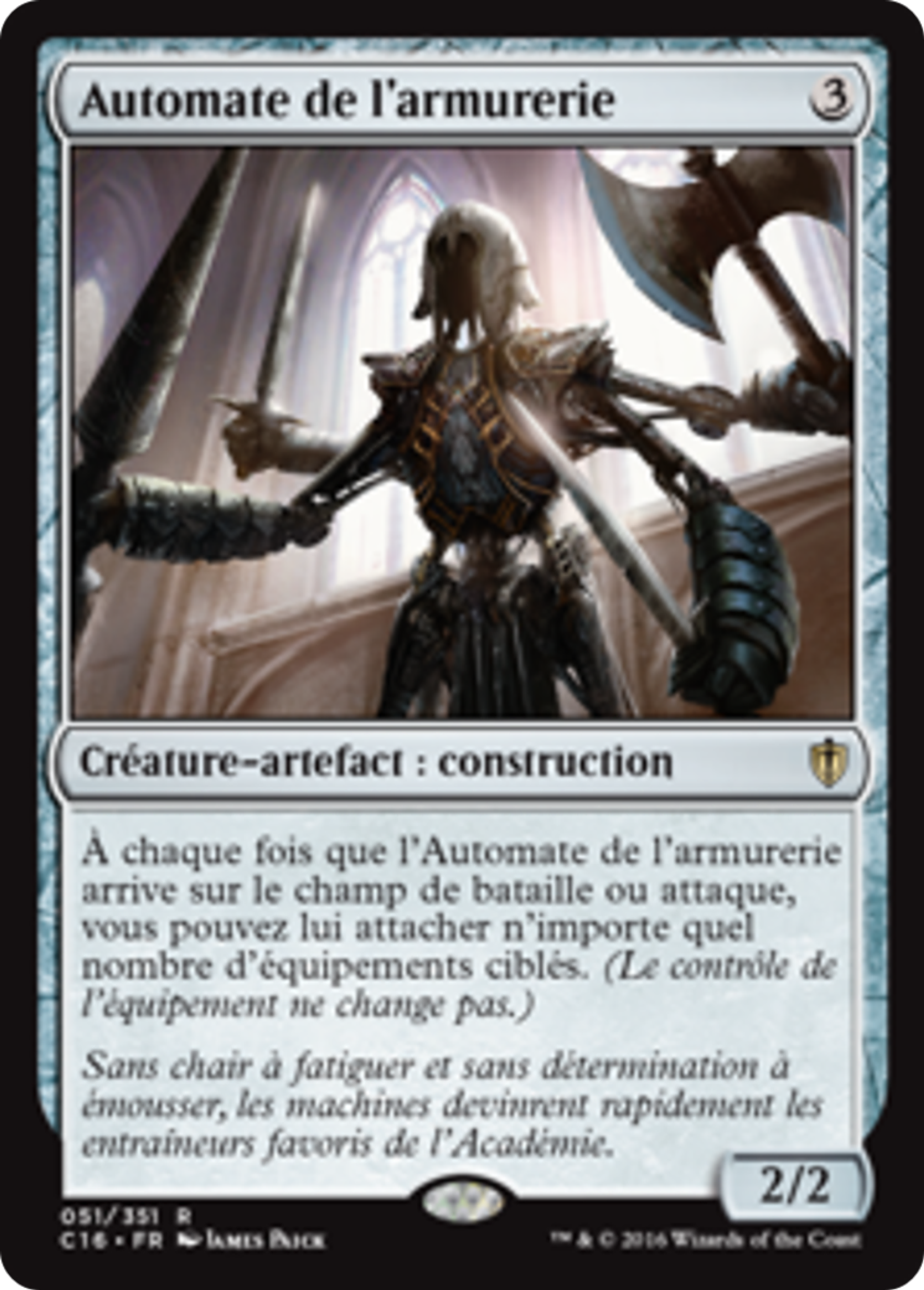 Automate de l'armurerie — Commander 2016 — Magic: The Gathering