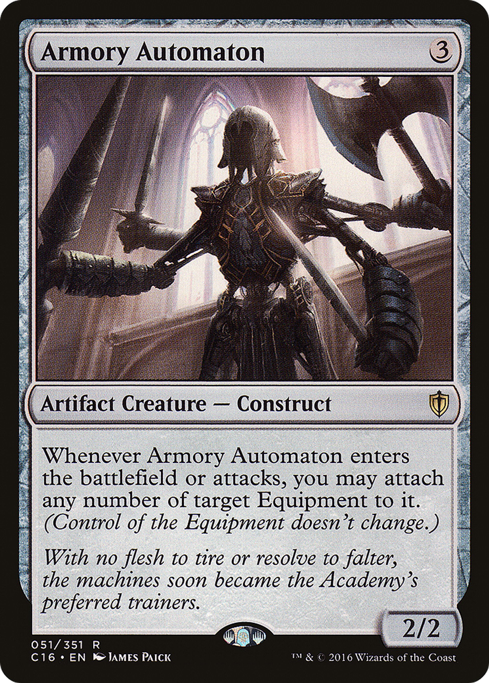 Armory Automaton — Commander 2016 — Magic: The Gathering