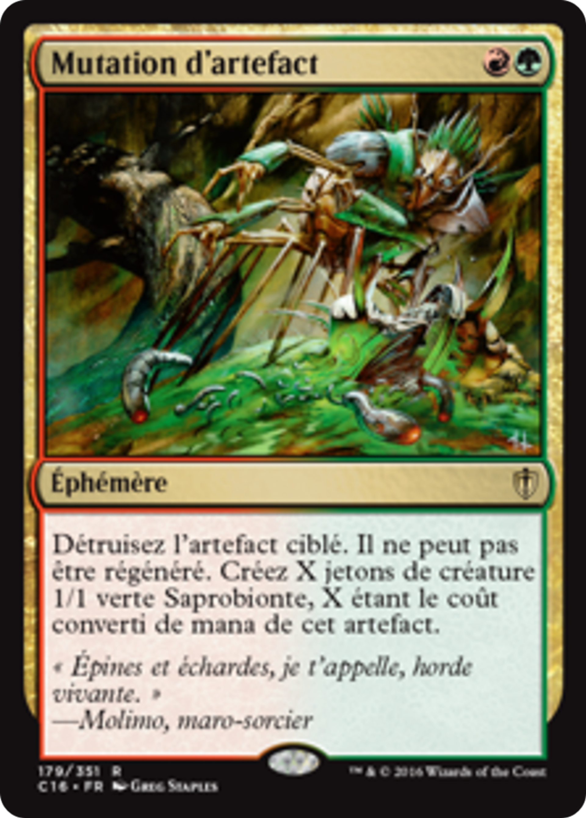 Mutation d'artefact — Commander 2016 — Magic: The Gathering