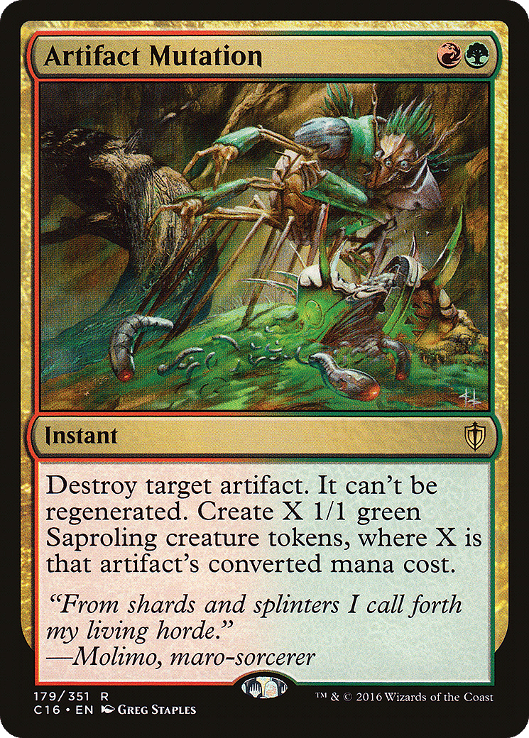 Artifact Mutation — Commander 2016 — Magic: The Gathering