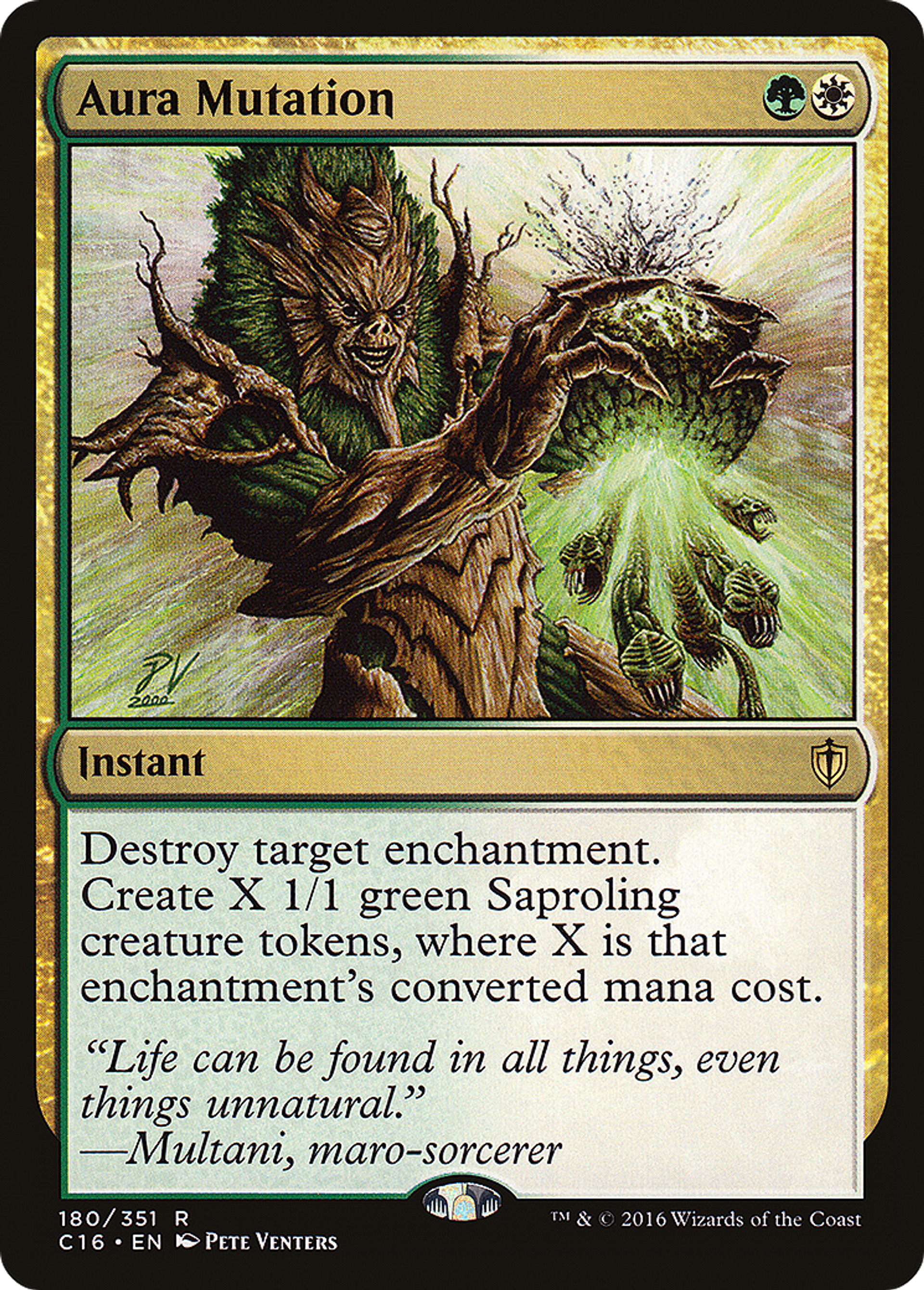 Aura Mutation — Commander 2016 — Magic: The Gathering
