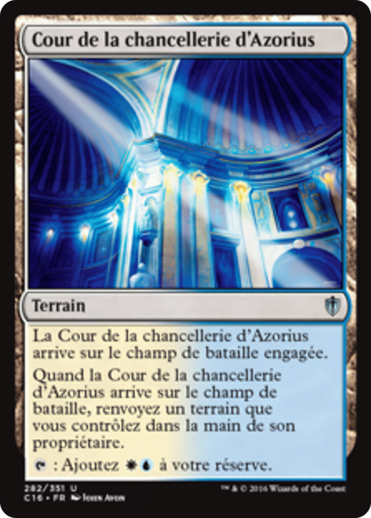 Cour de la chancellerie d'Azorius — Commander 2016 — Magic: The Gathering