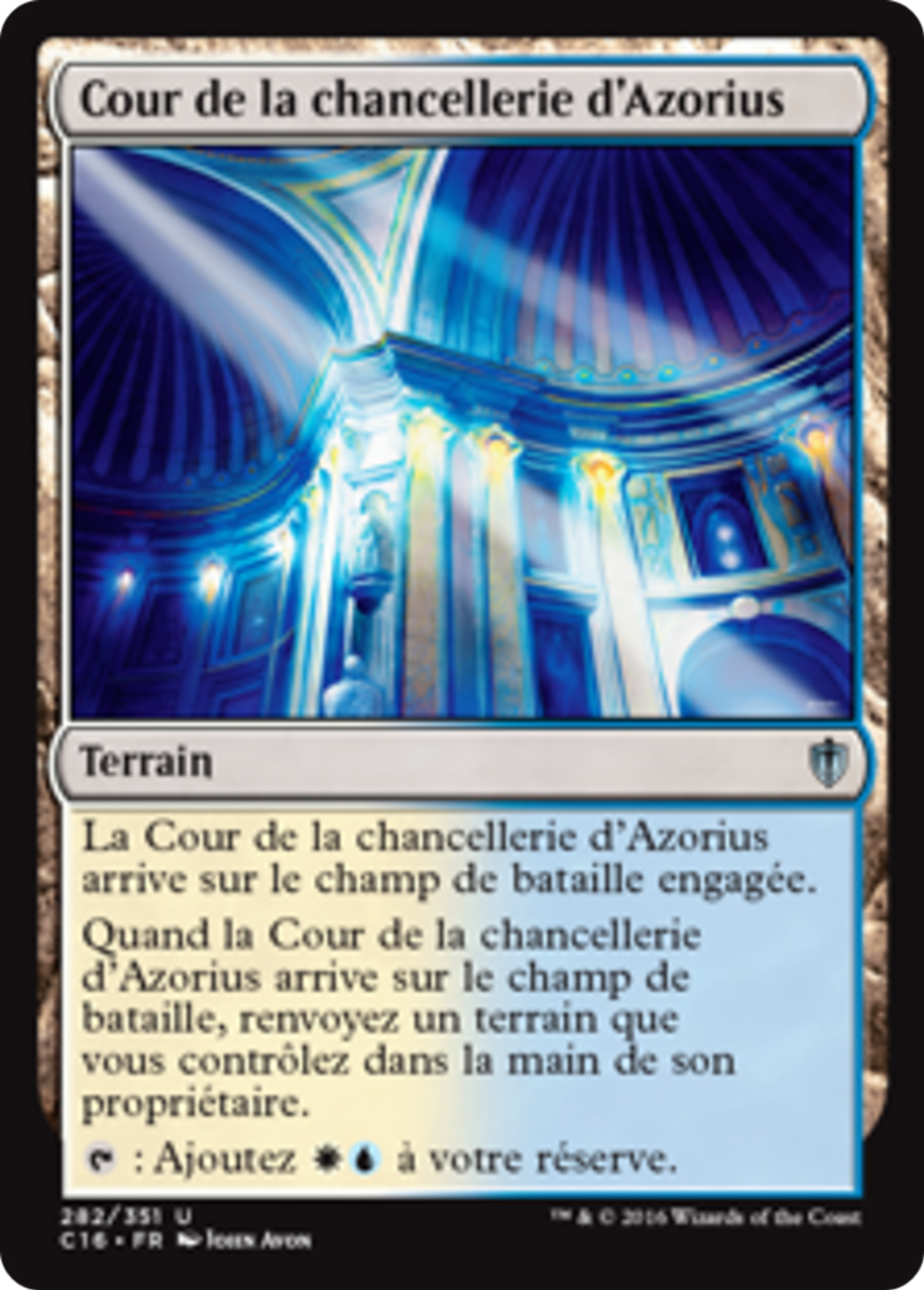 Cour de la chancellerie d'Azorius — Commander 2016 — Magic: The Gathering