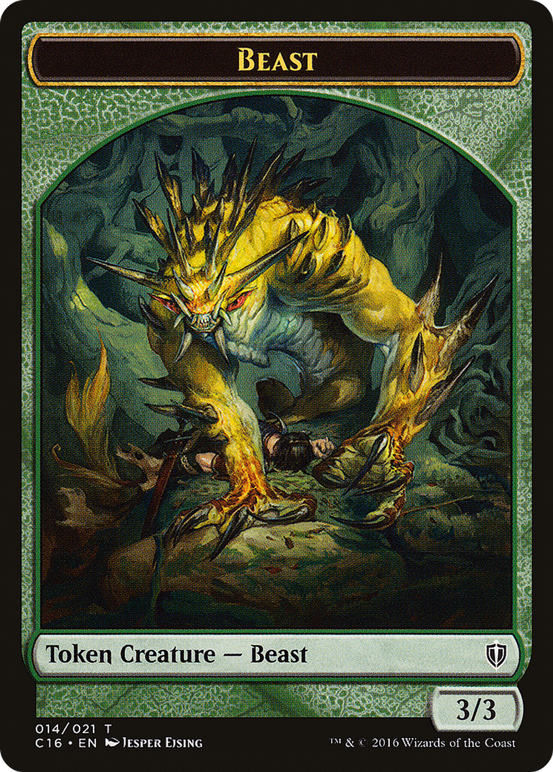 Beast — Commander 2016 — Magic: The Gathering
