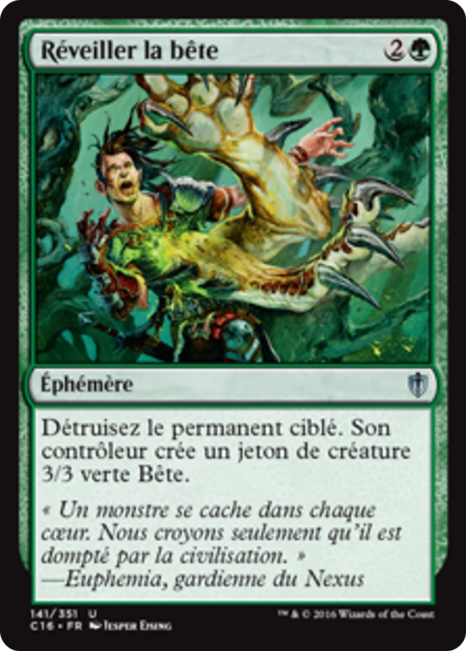 Réveiller la bête — Commander 2016 — Magic: The Gathering