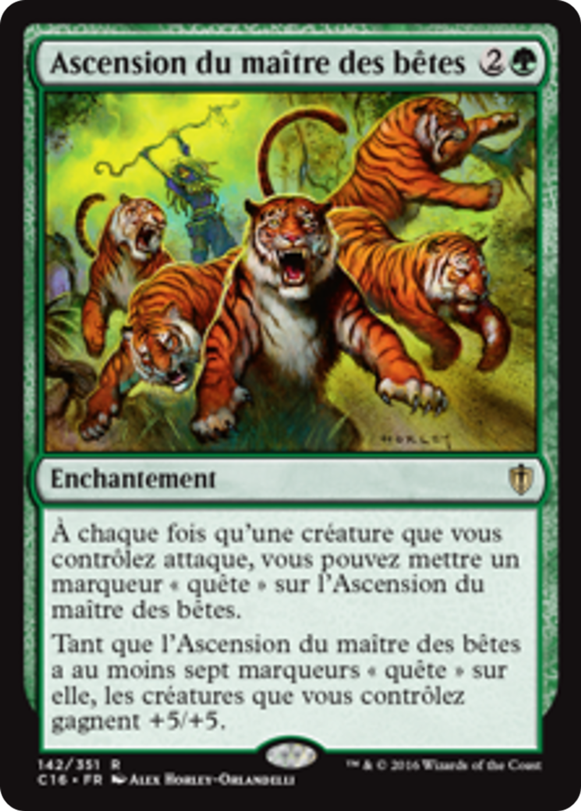 Ascension du maître des bêtes — Commander 2016 — Magic: The Gathering