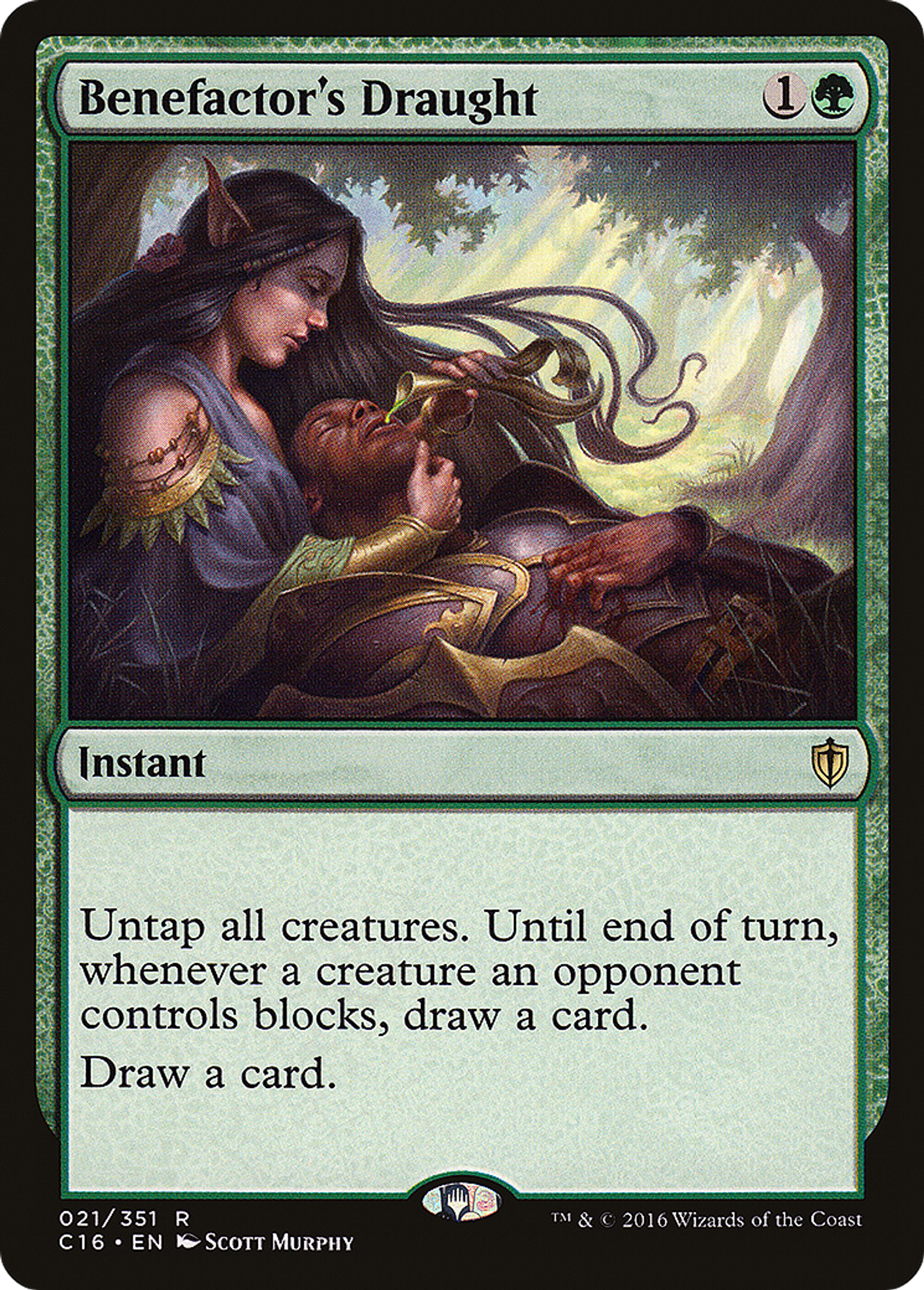 Benefactor's Draught — Commander 2016 — Magic: The Gathering