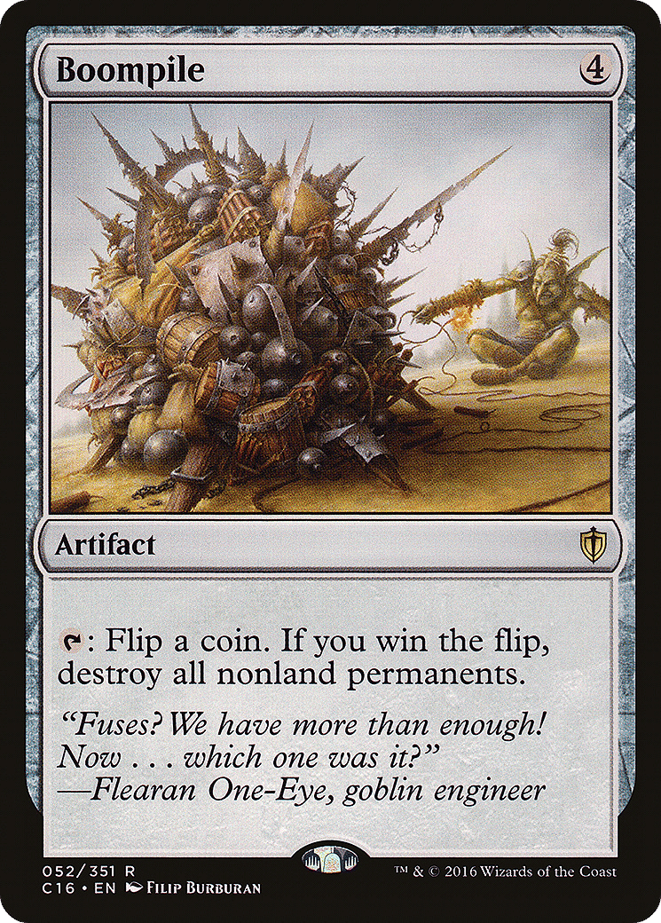 Boompile — Commander 2016 — Magic: The Gathering