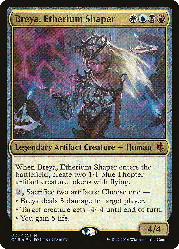 Breya, Etherium Shaper — Commander 2016 — Magic: The Gathering
