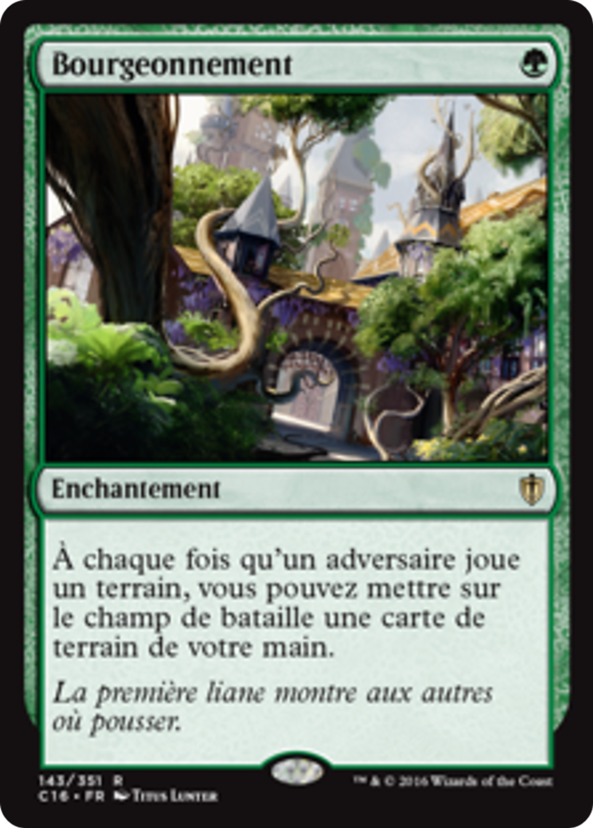 Bourgeonnement — Commander 2016 — Magic: The Gathering