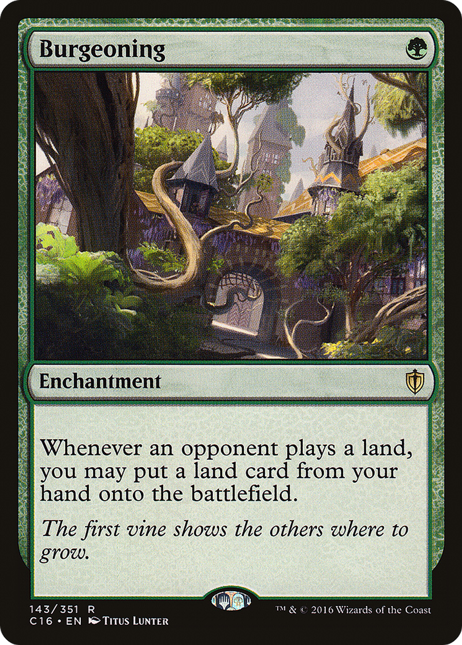 Burgeoning — Commander 2016 — Magic: The Gathering