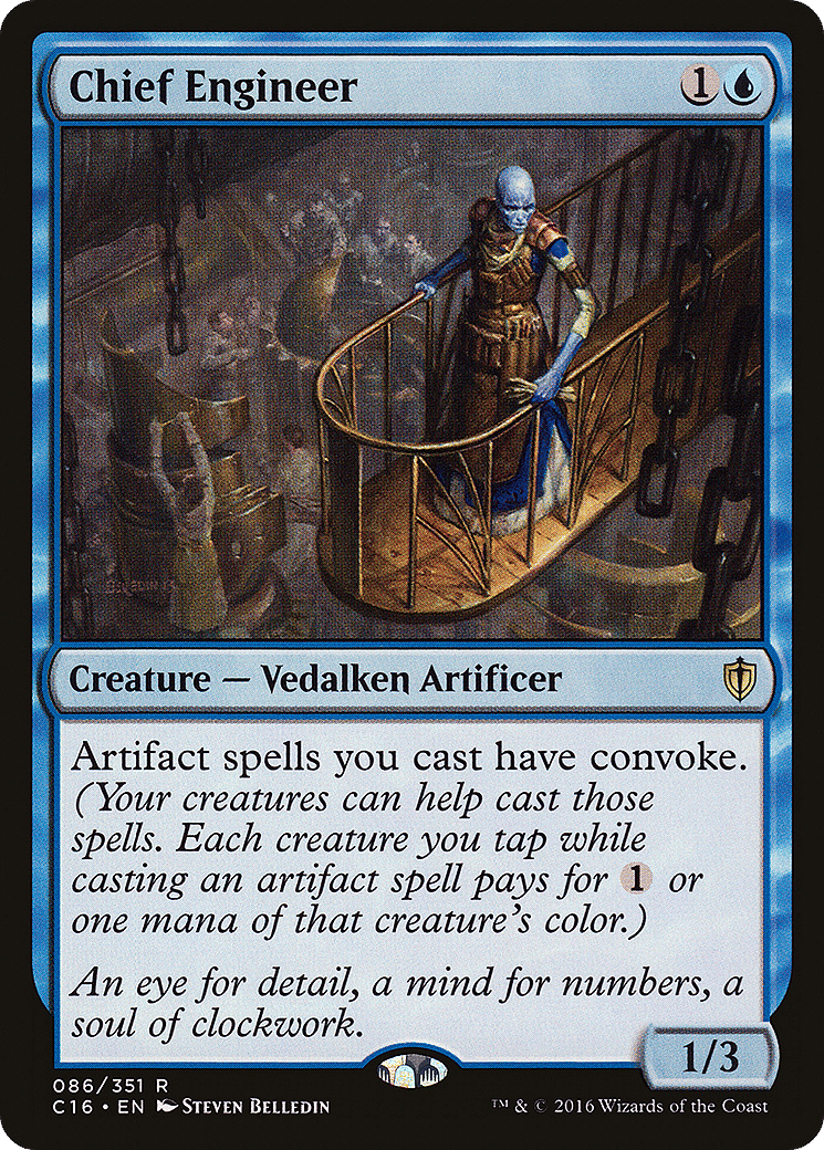 Chief Engineer — Commander 2016 — Magic: The Gathering