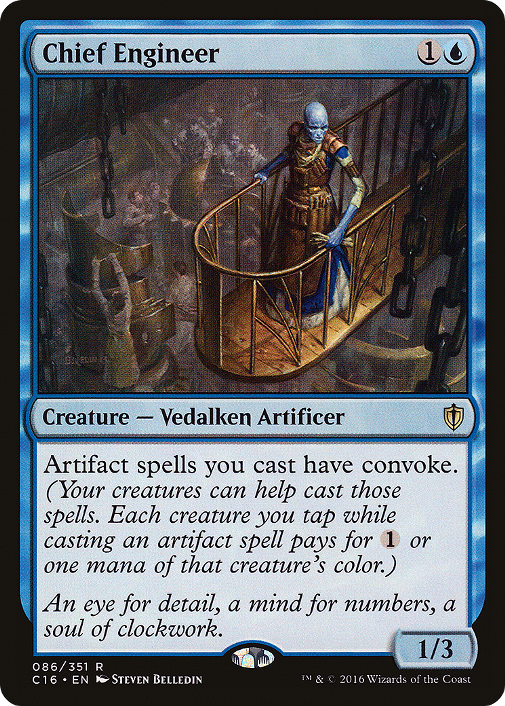 Chief Engineer — Commander 2016 — Magic: The Gathering