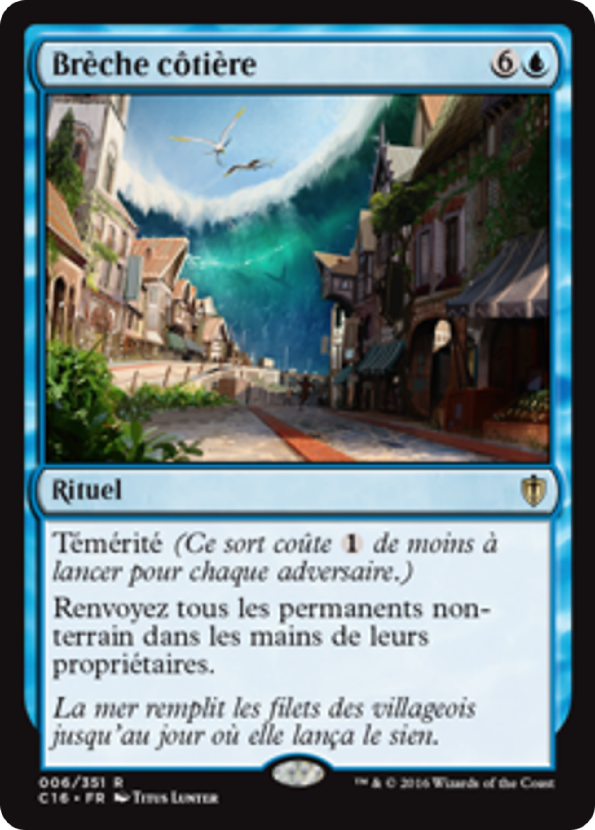 Brèche côtière — Commander 2016 — Magic: The Gathering