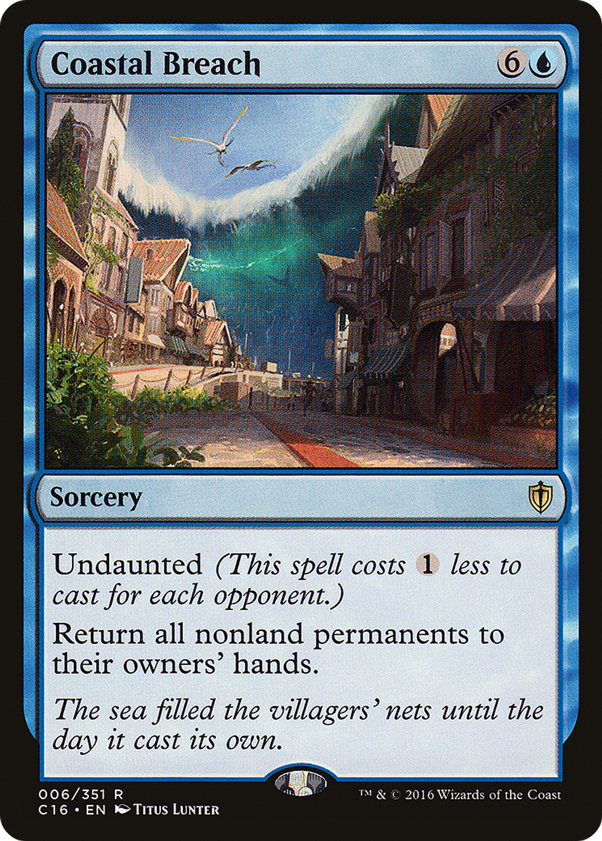 Brèche côtière — Commander 2016 — Magic: The Gathering