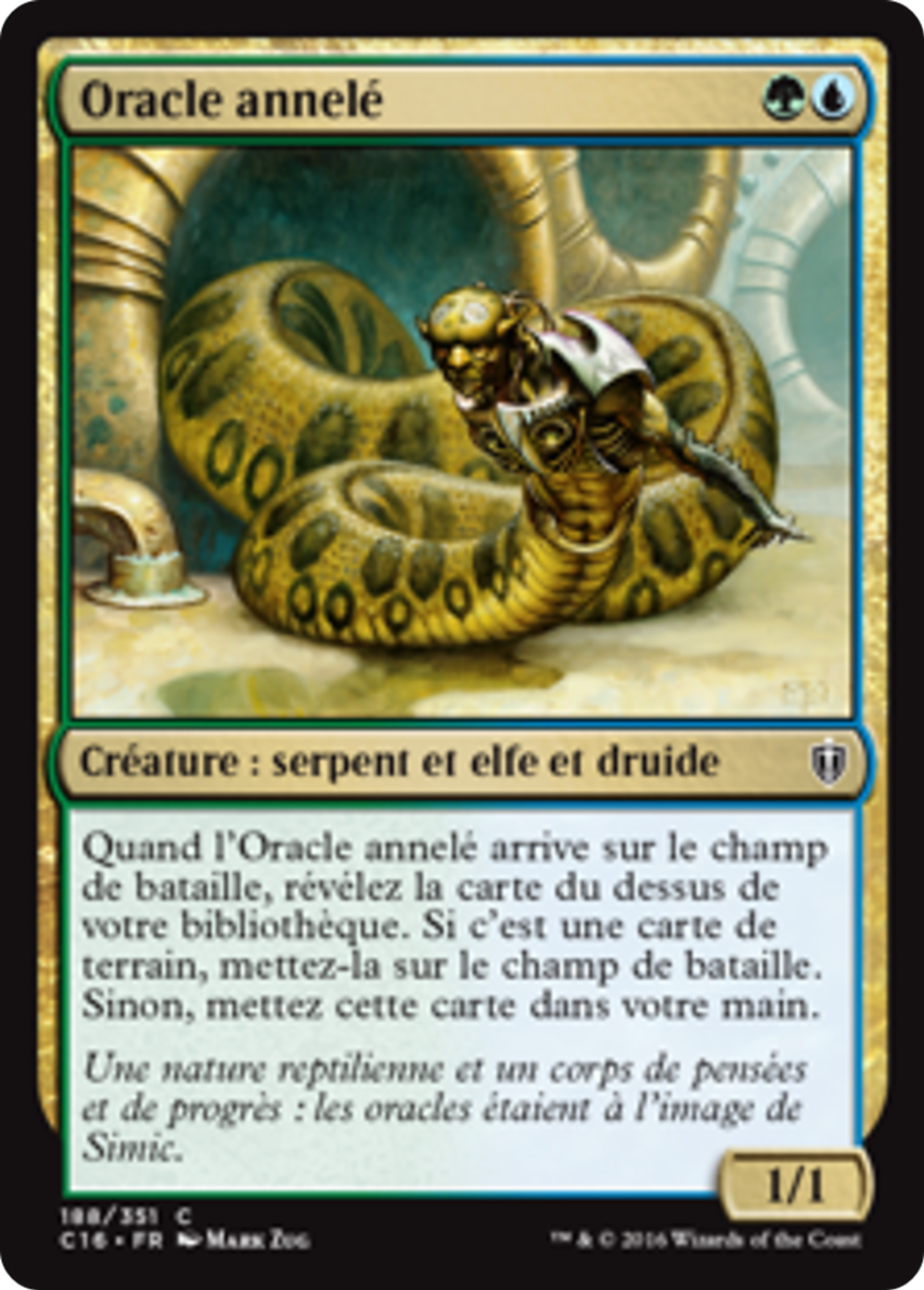 Oracle annelé — Commander 2016 — Magic: The Gathering