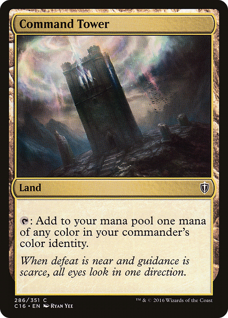 Command Tower — Commander 2016 — Magic: The Gathering