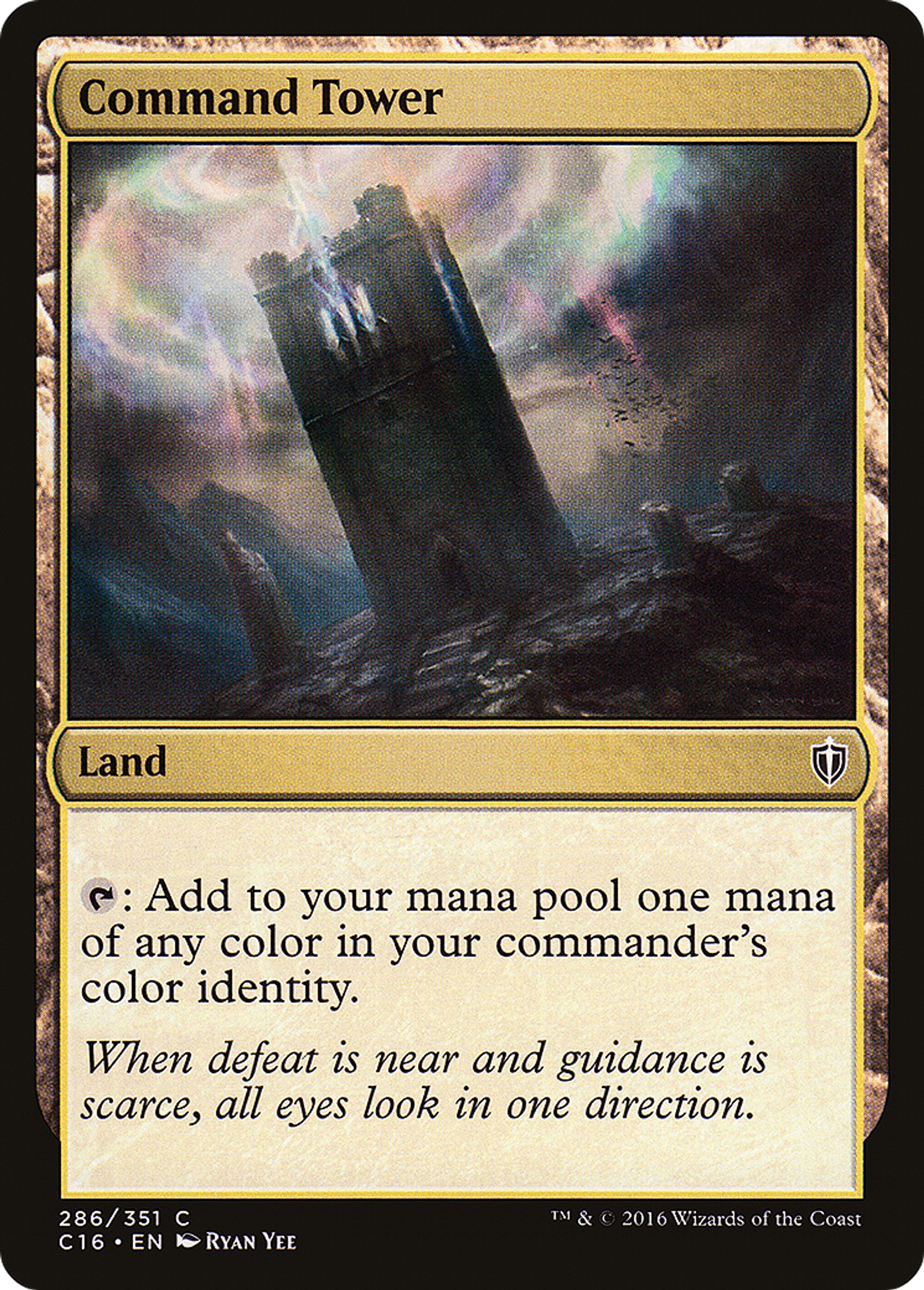 Command Tower — Commander 2016 — Magic: The Gathering