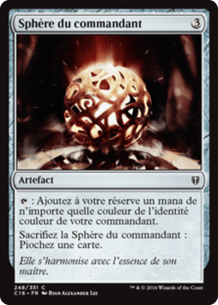 Sphère du commandant — Commander 2016 — Magic: The Gathering